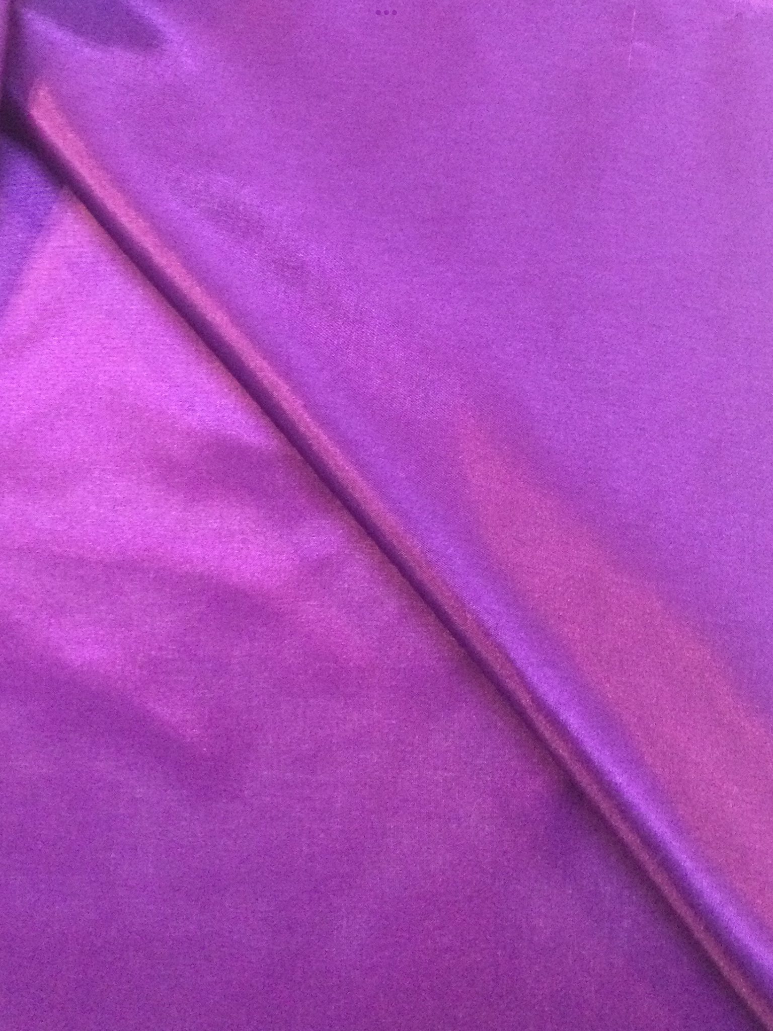 Polyester "China Silk" Lining in Aubergine