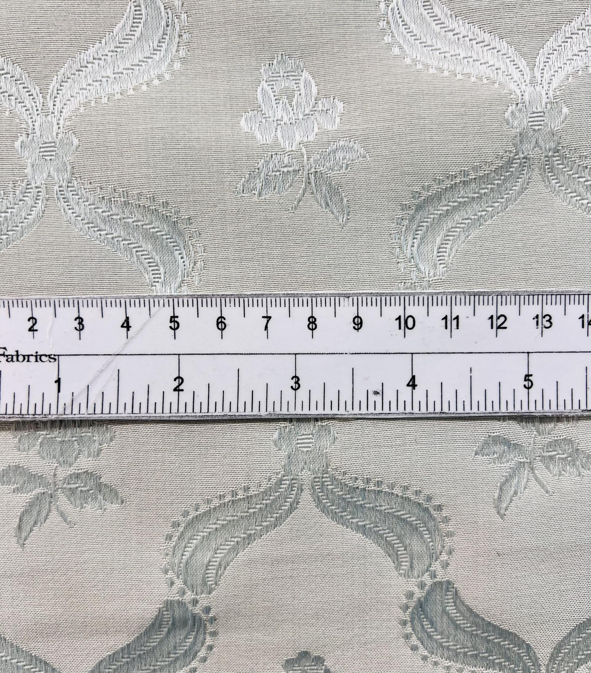 Italian Rayon Satin Tapestry Brocade in Pistachio Green