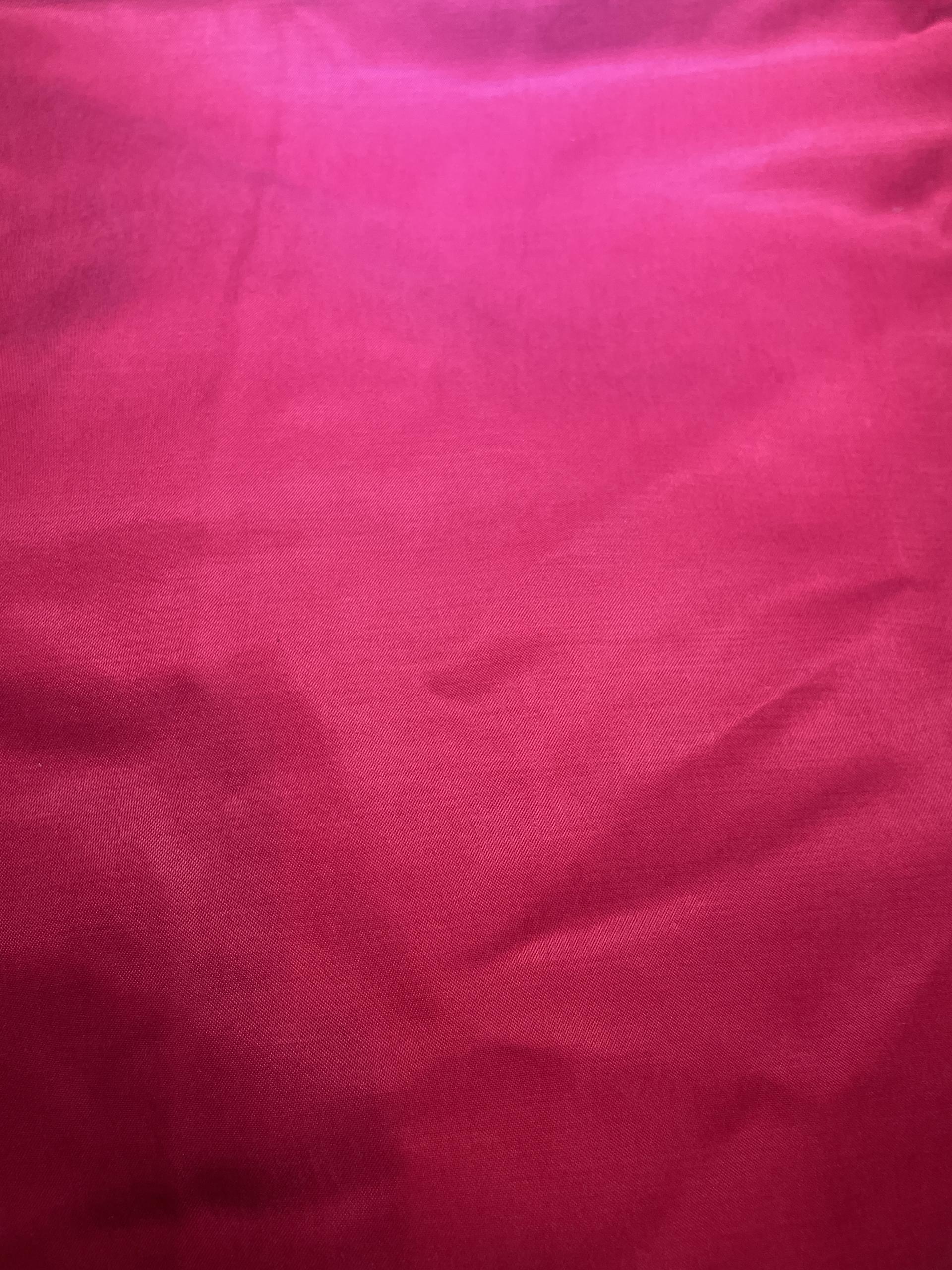 100% Polyester Washed Satin in Red