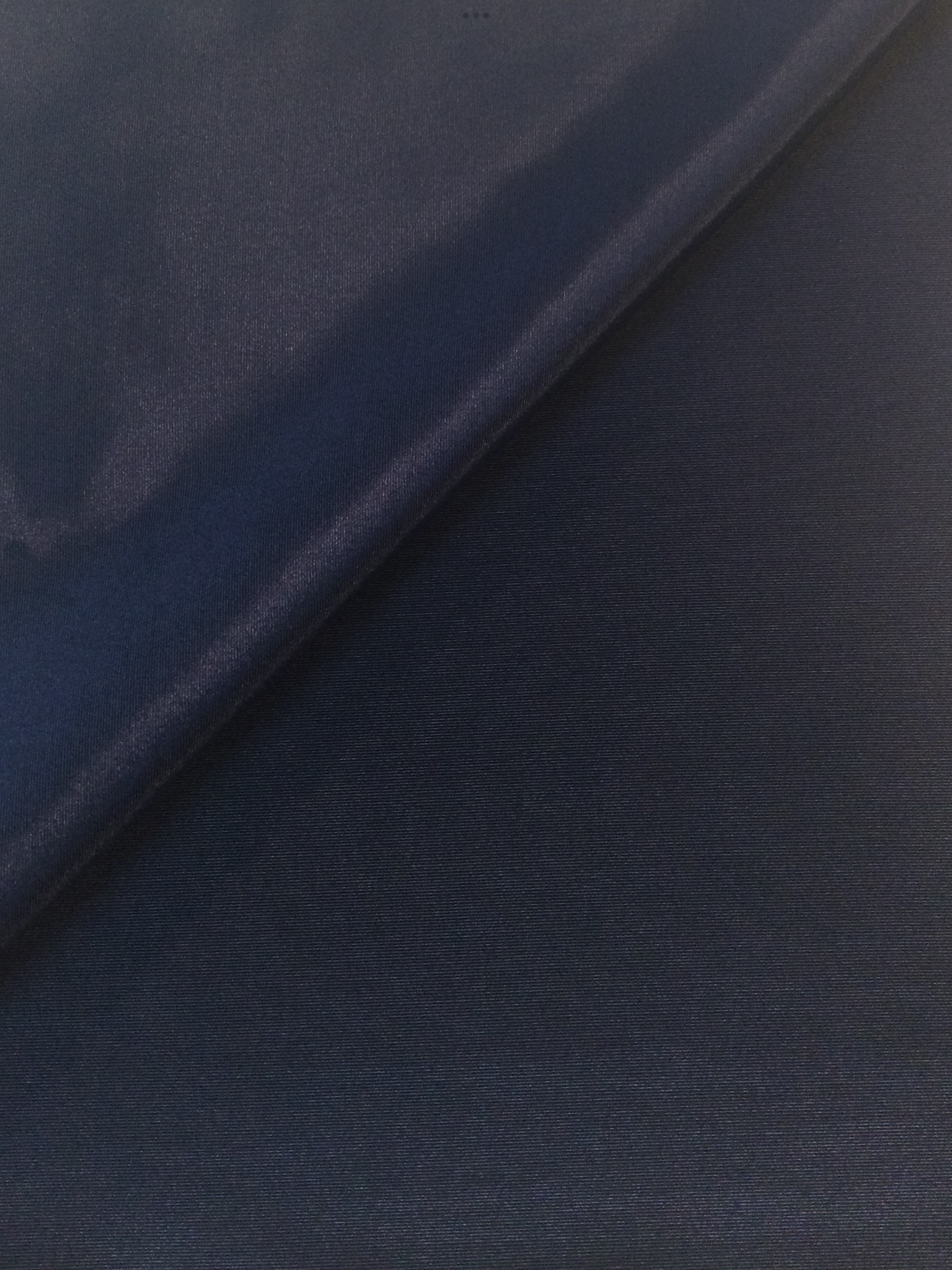 Polyester Bengaline Faille in Marine Navy