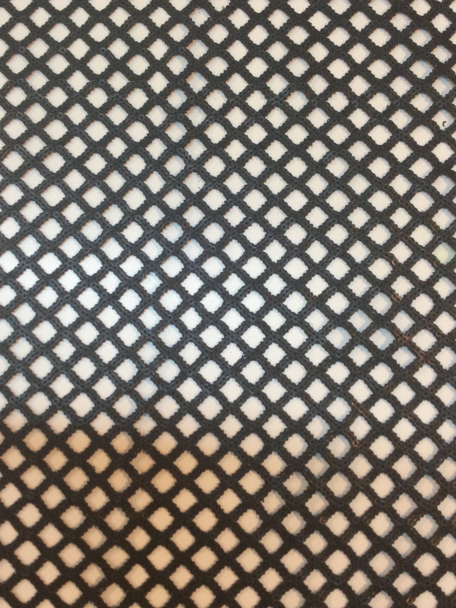 Matte Finish Fishnet Mini-Sequins in Black