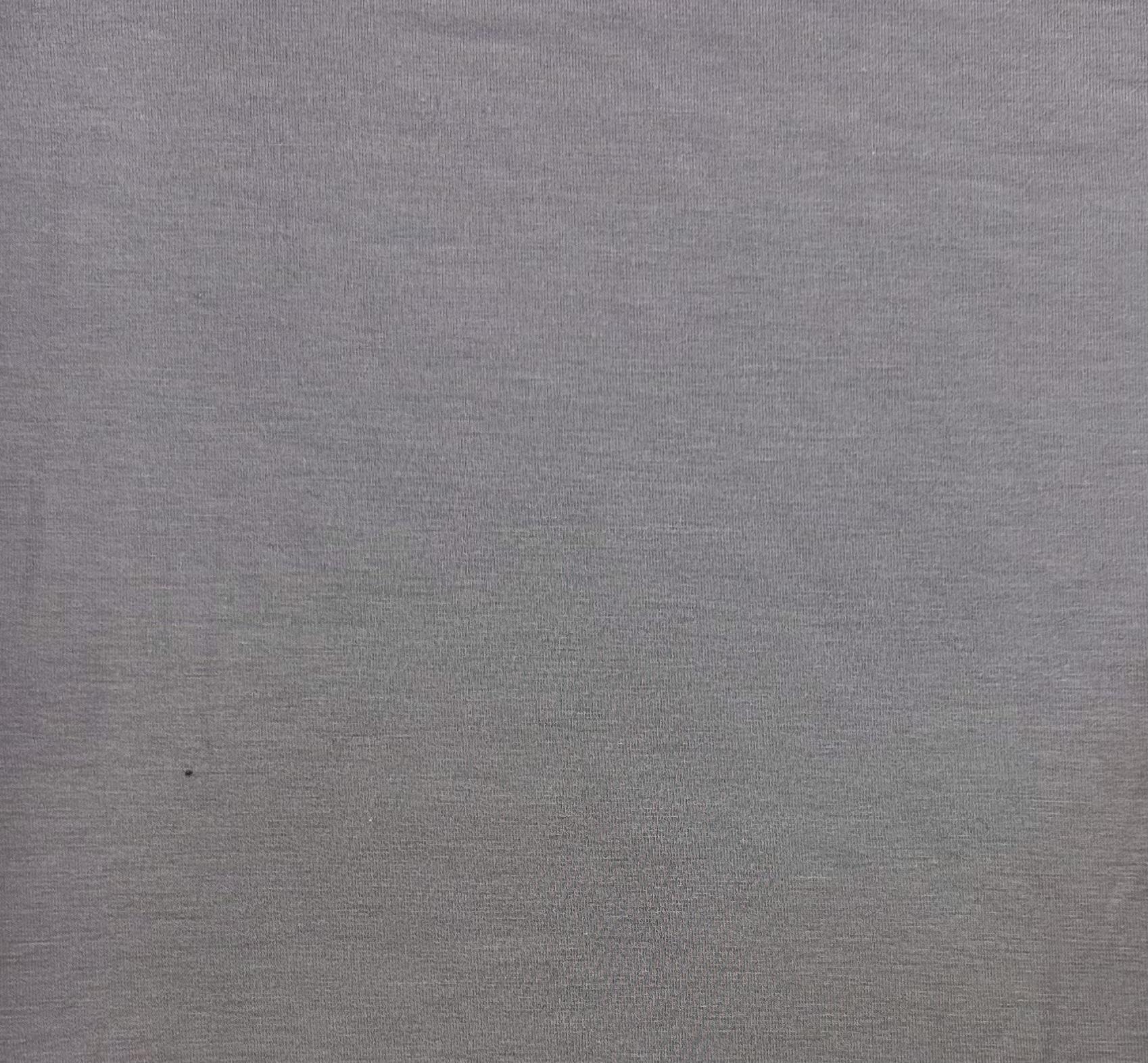 Sustainable Rayon Of Bamboo Spandex Jersey in Grey