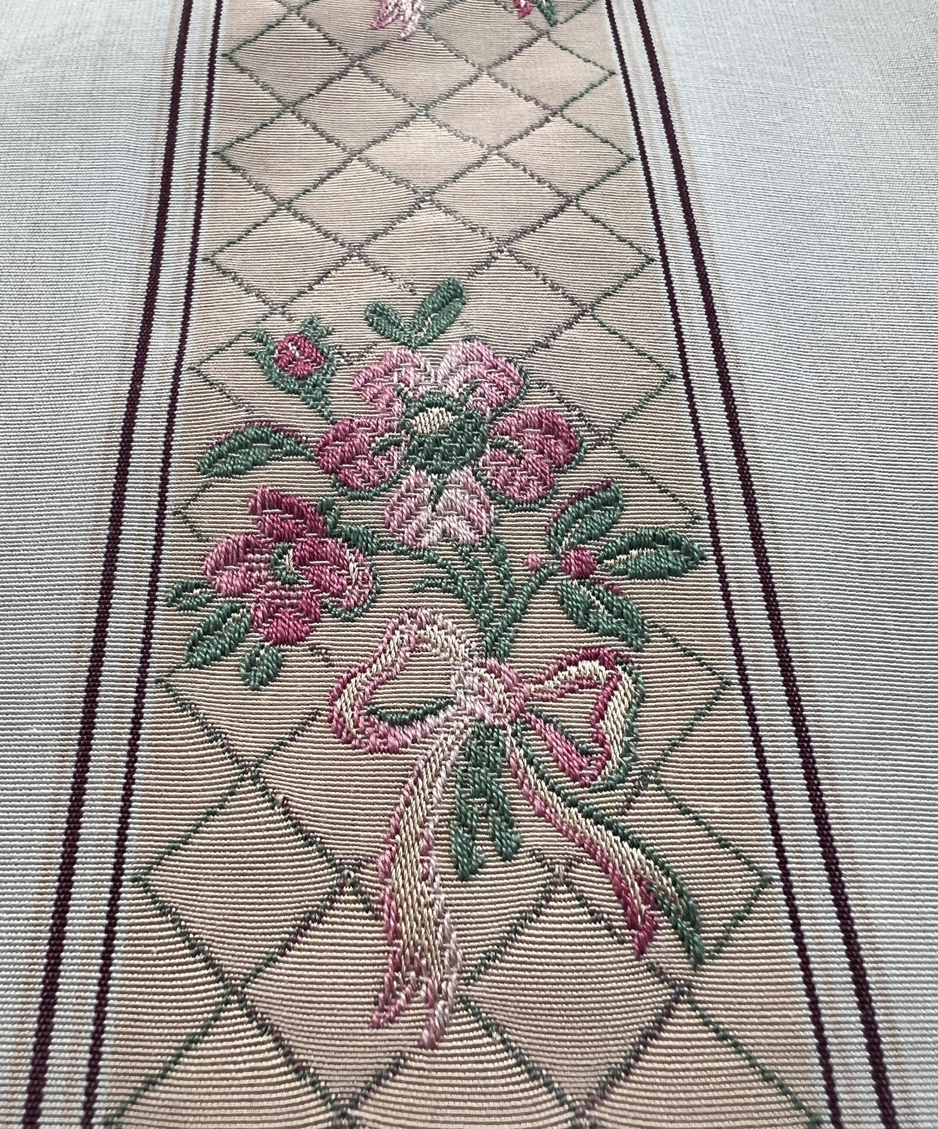 Cotton & Rayon Brocade "Tudor Window"