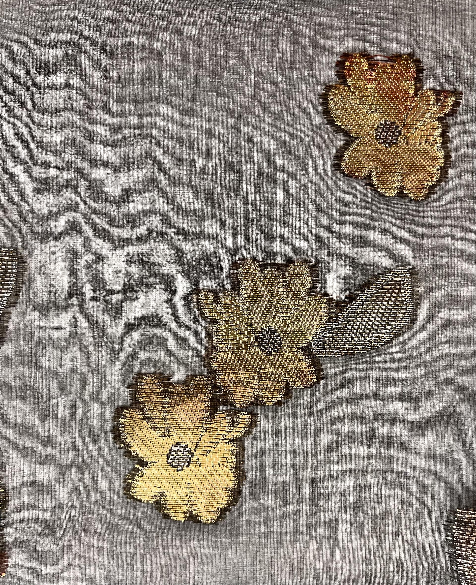 Fil Coupe Silk Lurex Chiffon