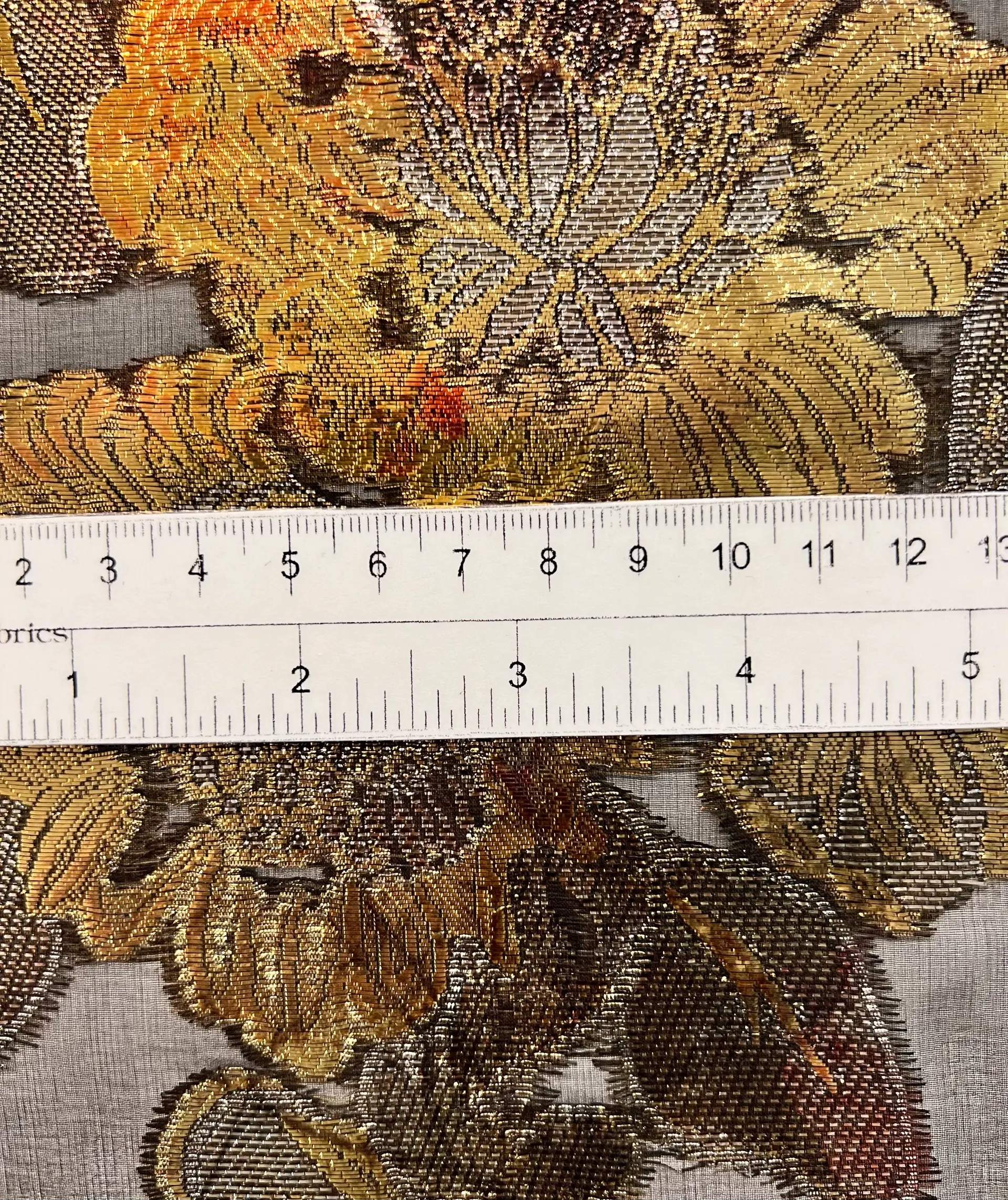 Fil Coupe Silk Lurex Chiffon