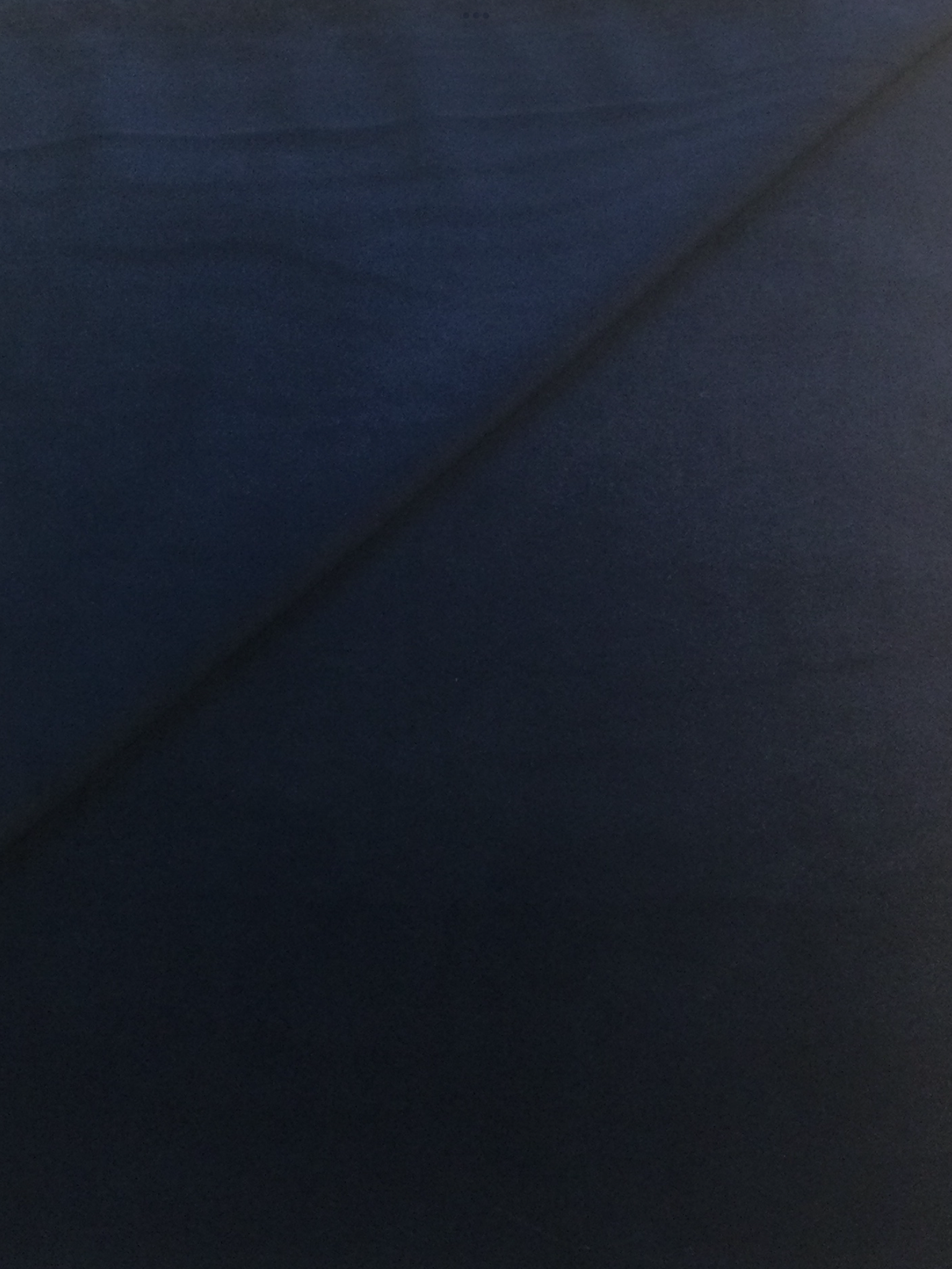 Polyester Velvet in Indigo