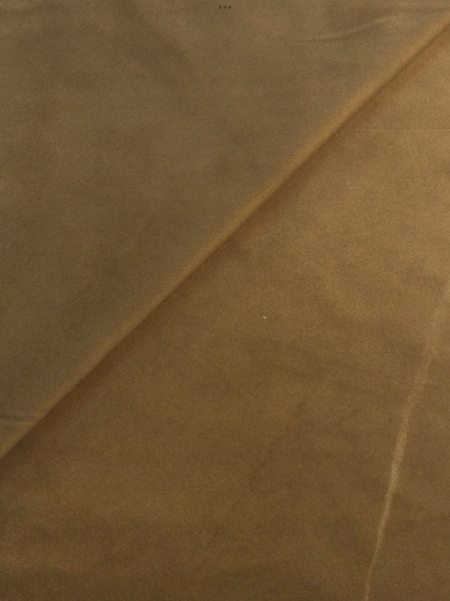 Polyester Velvet in Sienna