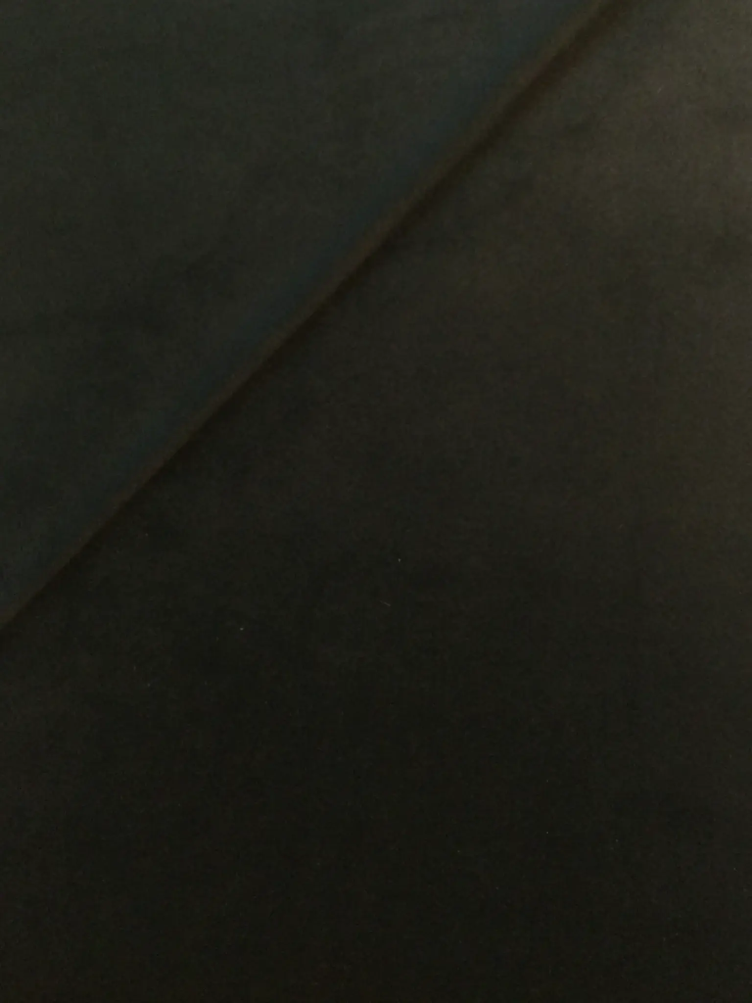 Polyester Velvet in Black