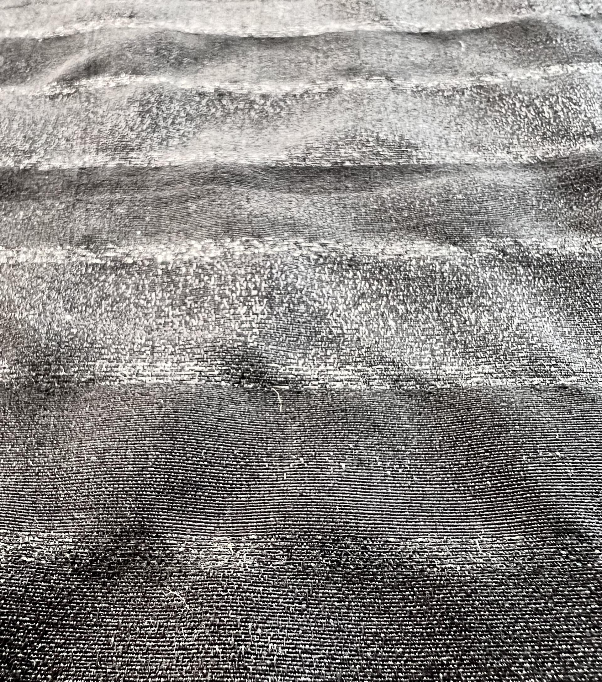 Made in Italy Silk/Metallic Jacquard Stripe in Black