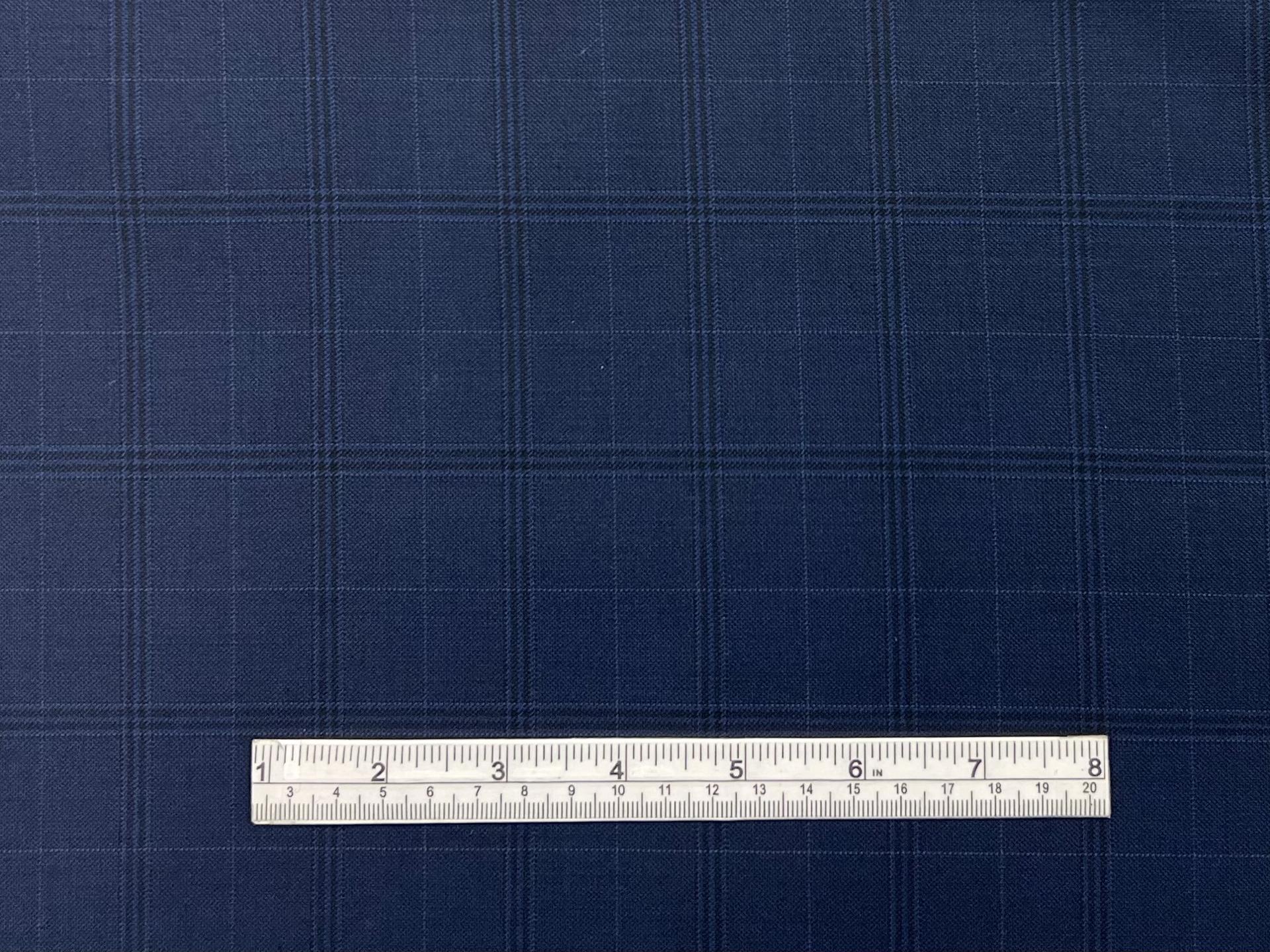 Made in Italy Vitale Barberis 100% Wool Plaid