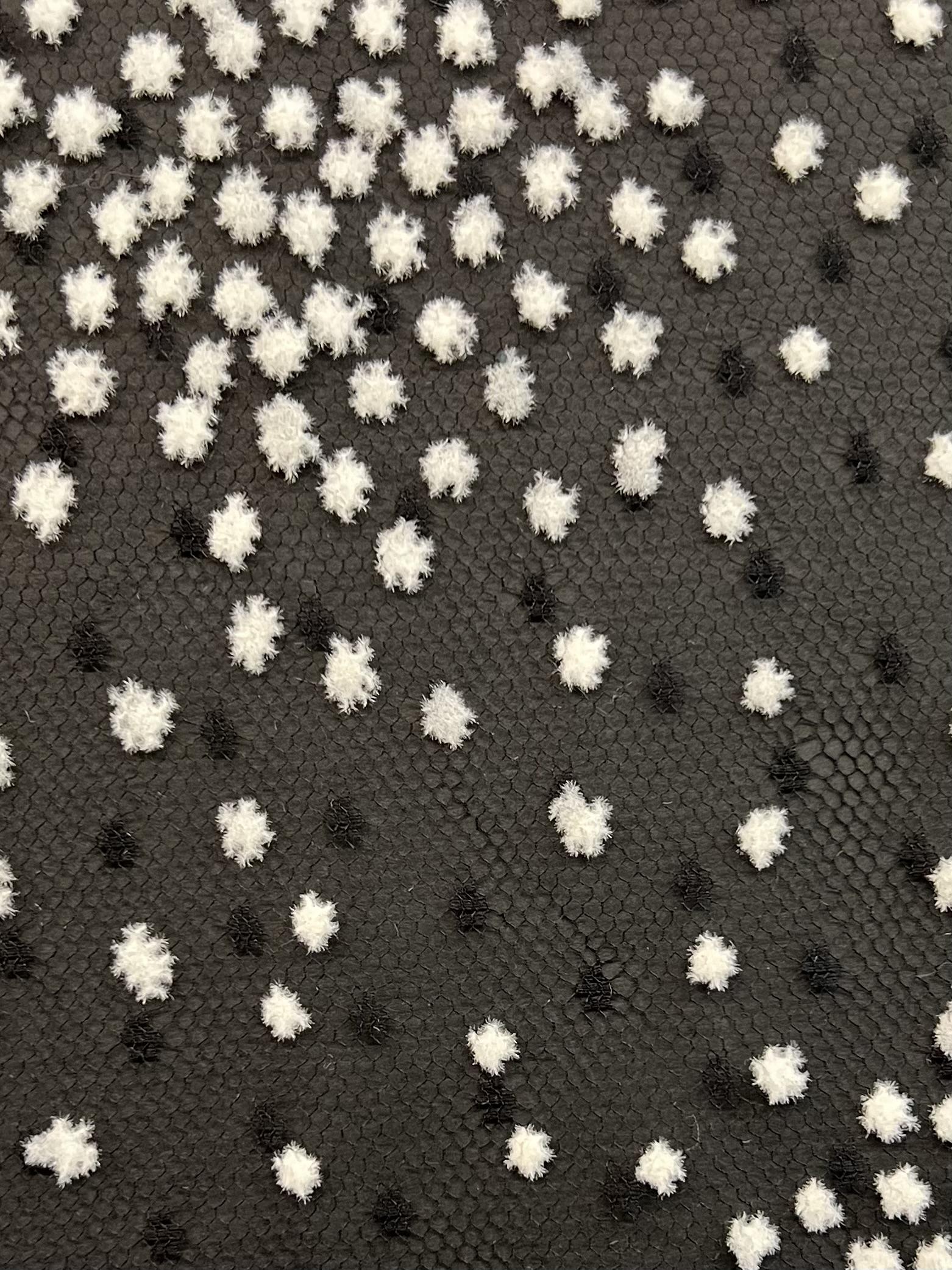 Made in France Flocked Asirin Dot