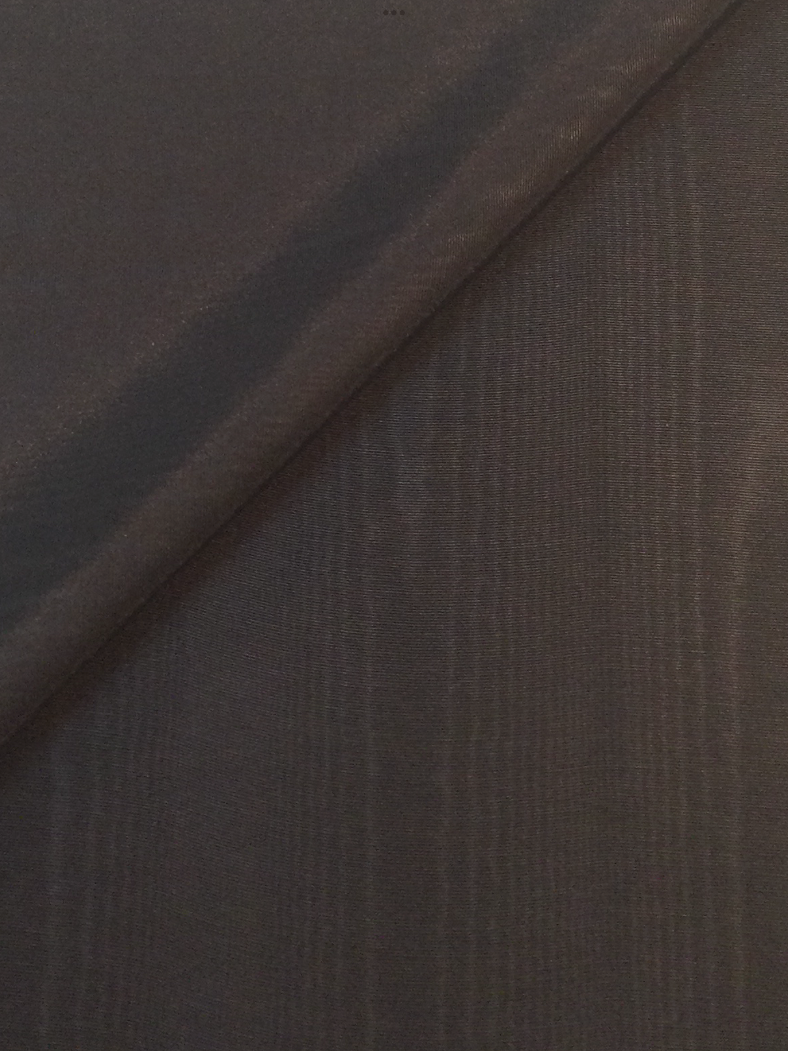 Polyester Moire' Faille in Dark Brown