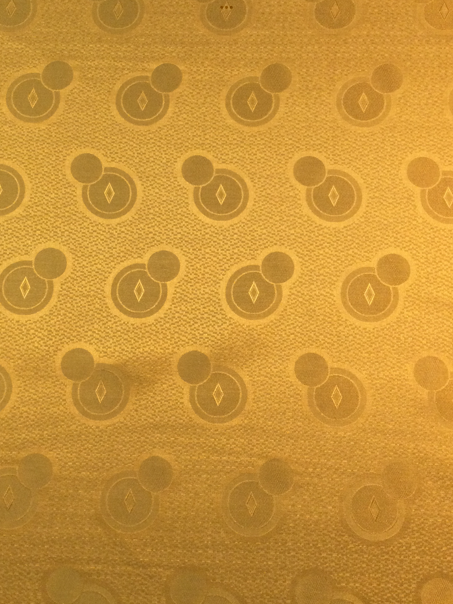 Made in Italy 100% Silk Graphic Diamond Circle Jacquard in Spice