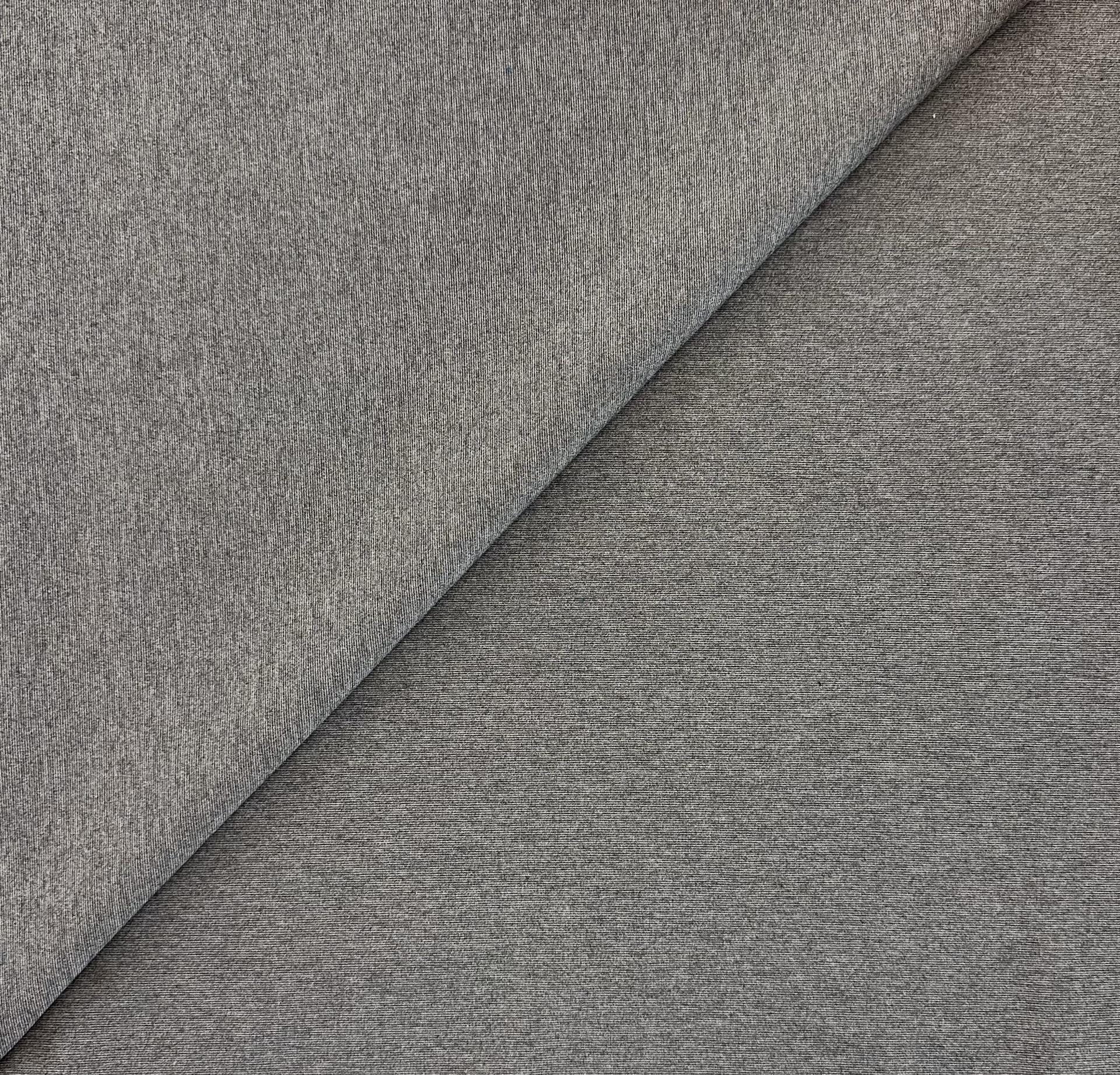 Lightweight Rayon Blend Ponte Knit in Grey