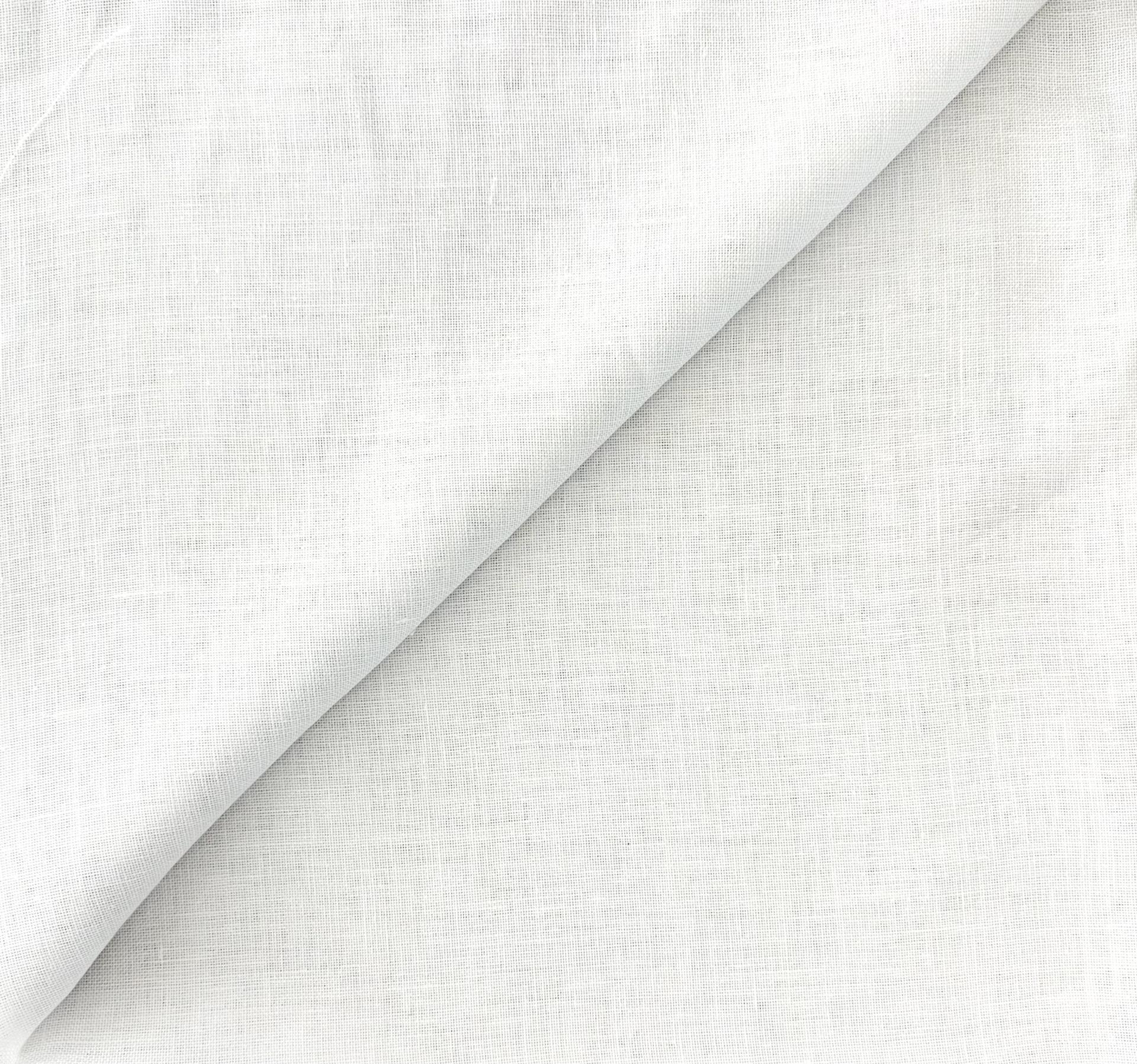 Light Weight Linen Burlap in Optic White