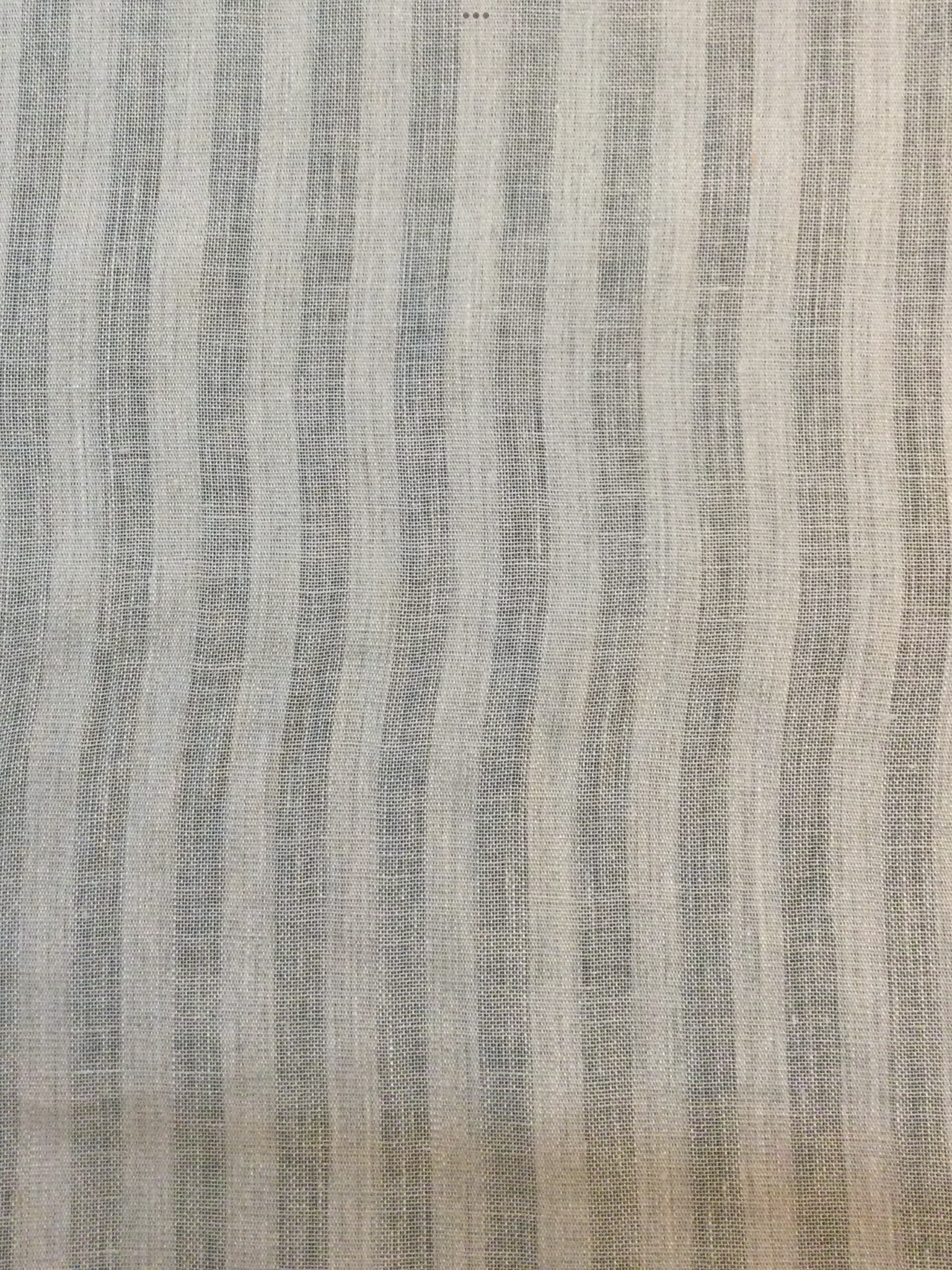 Belgian Linen Mesh Stripe in Natural