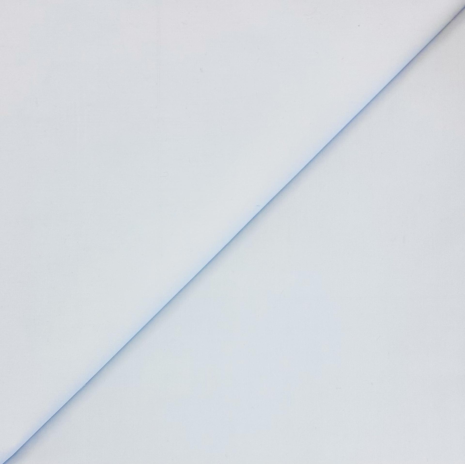 Sustainable Cotton Poplin in Powder Blue