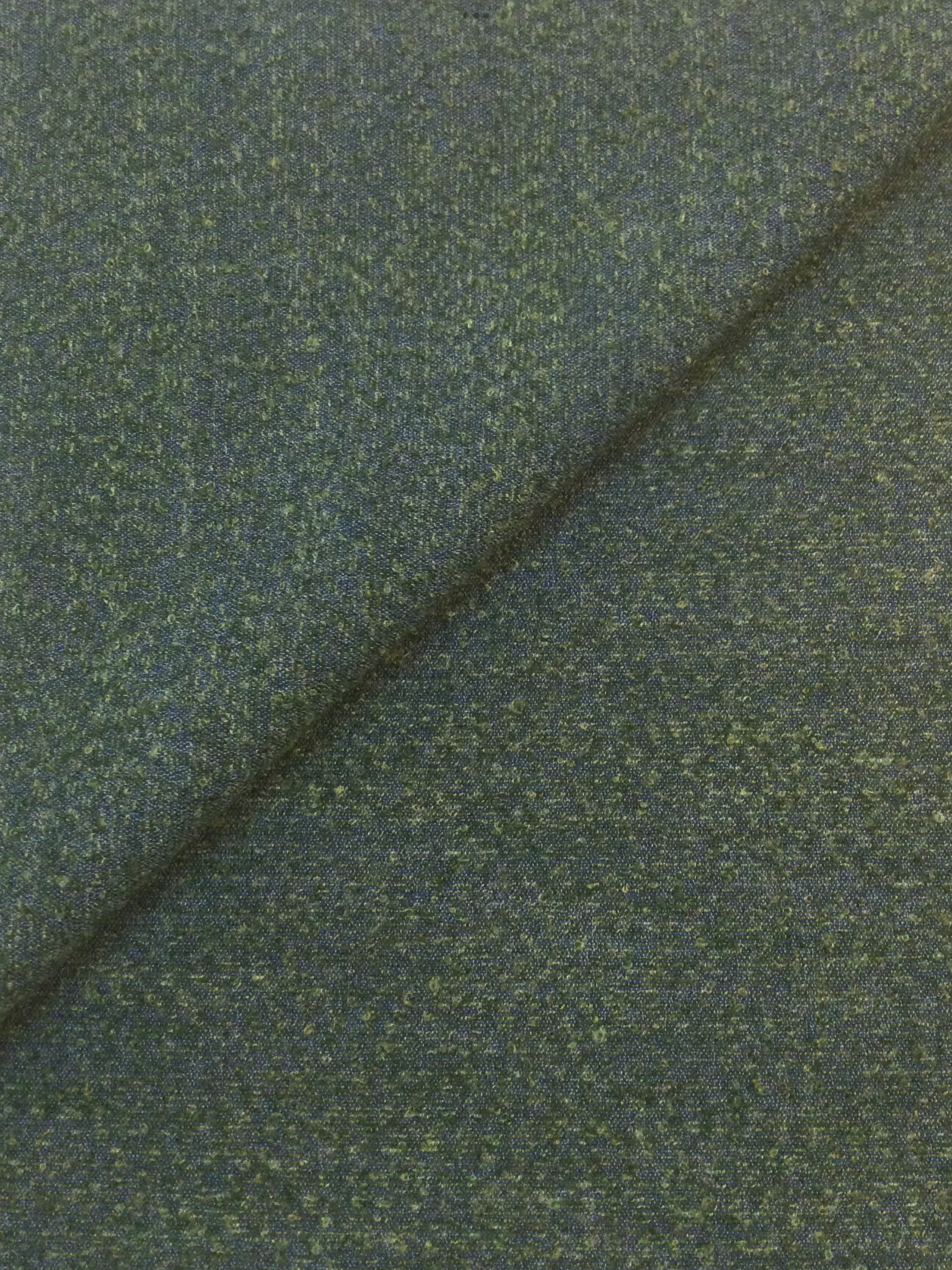 Austrian Wool Angora Nylon Tweed in Green