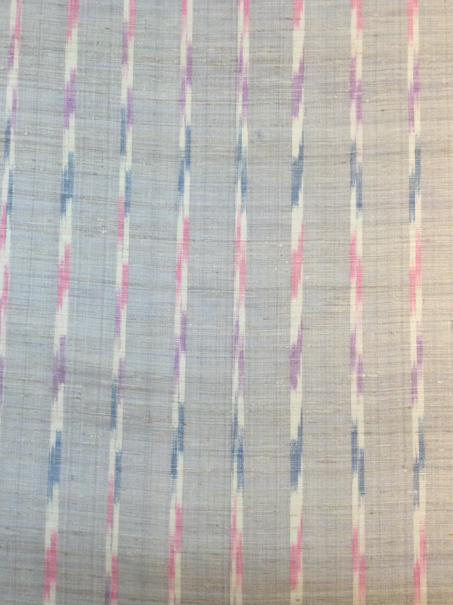 Silk Shantung Ikat
