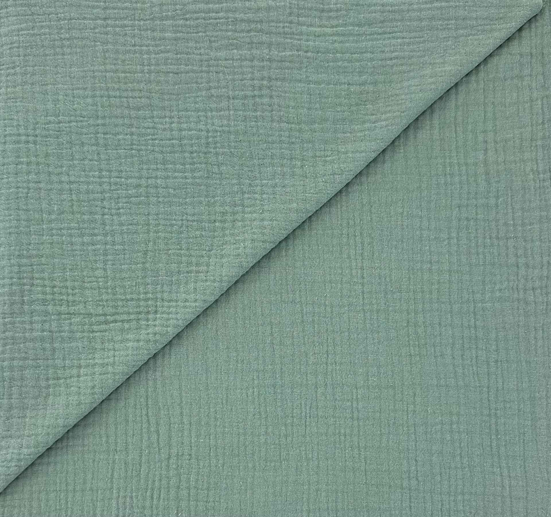 Cotton Double Gauze in Spearmint