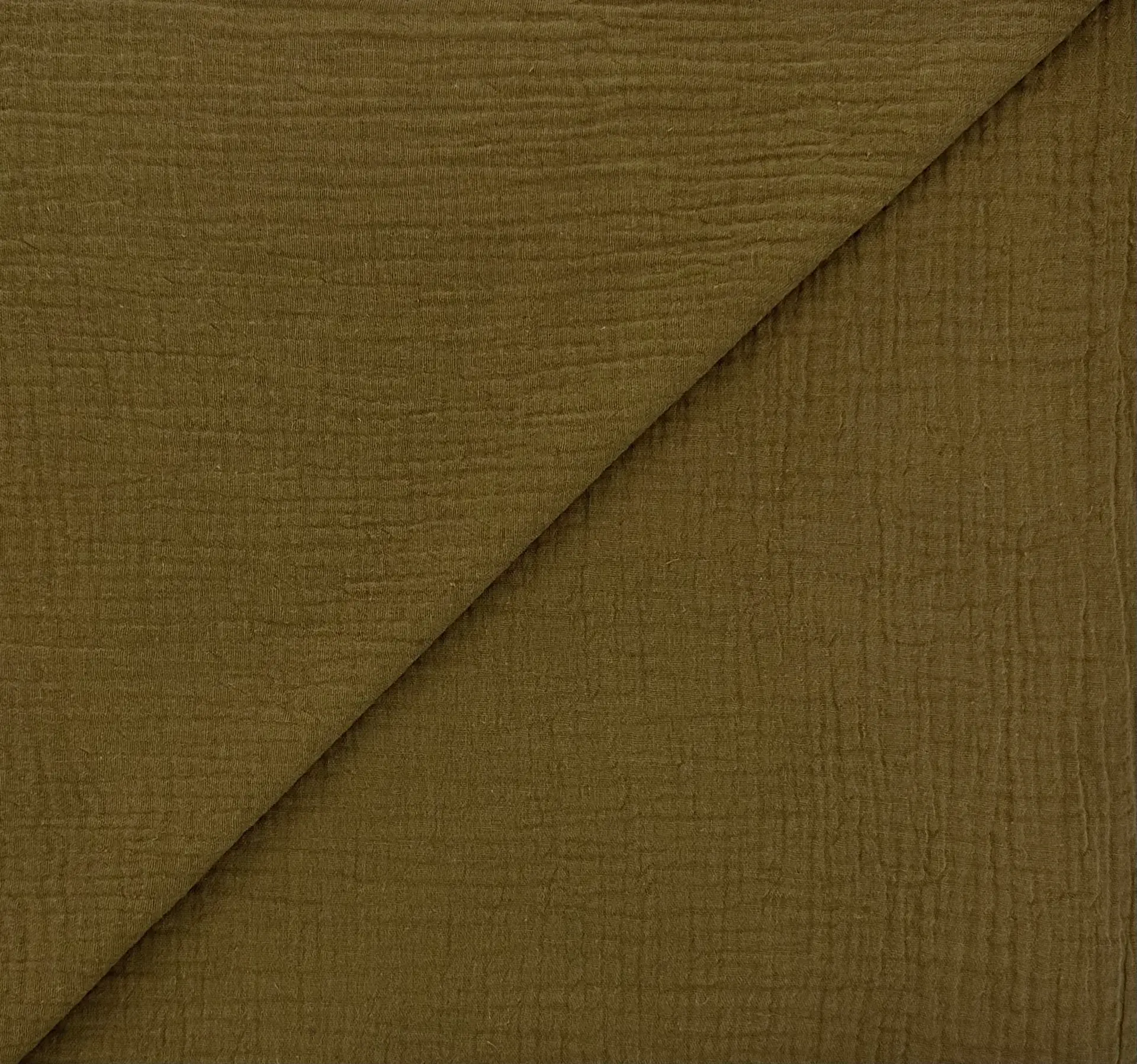 Cotton Double Gauze in  Seaweed