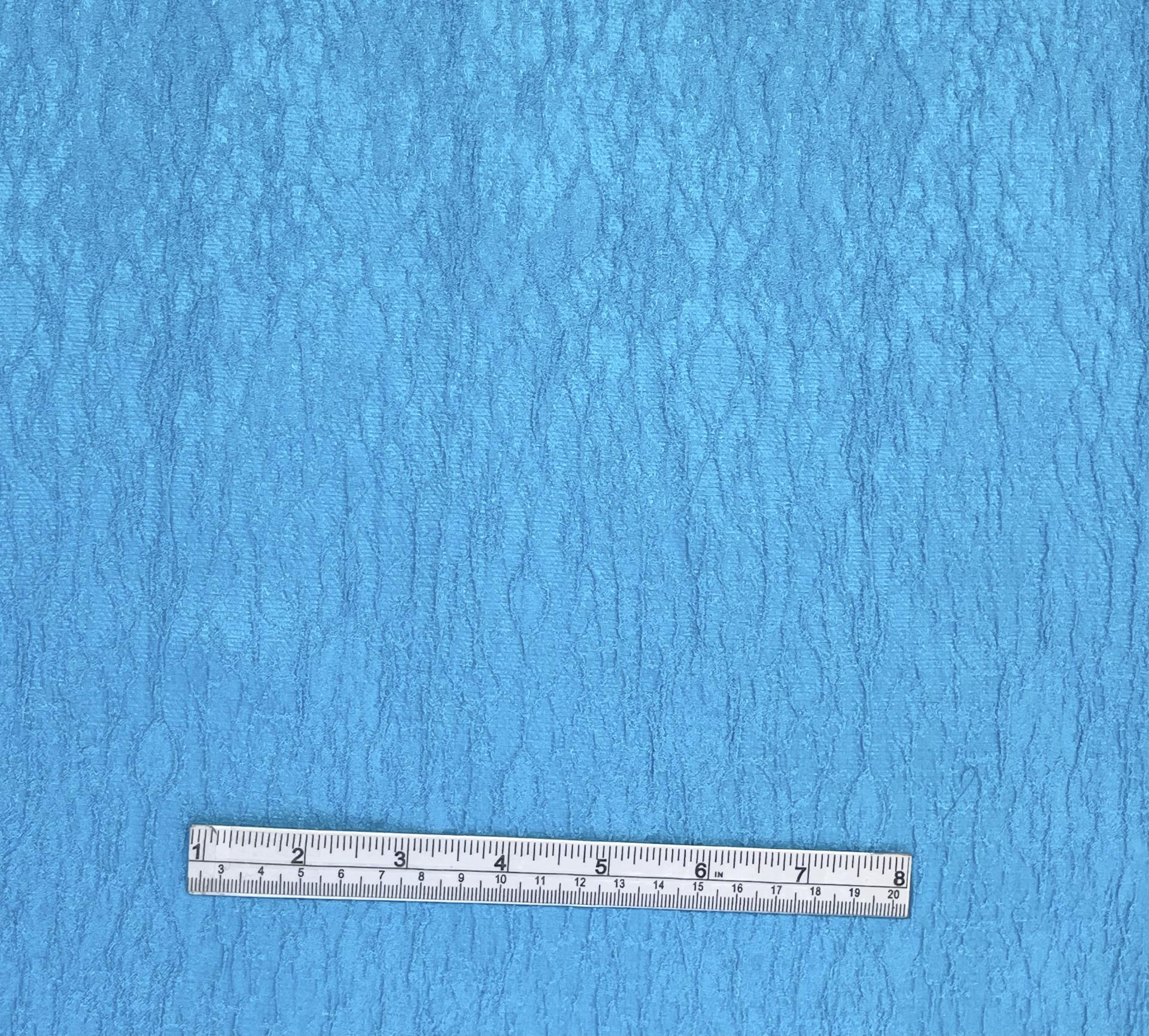 Silk and Viscose Matelassé, Fabric in Warehouse