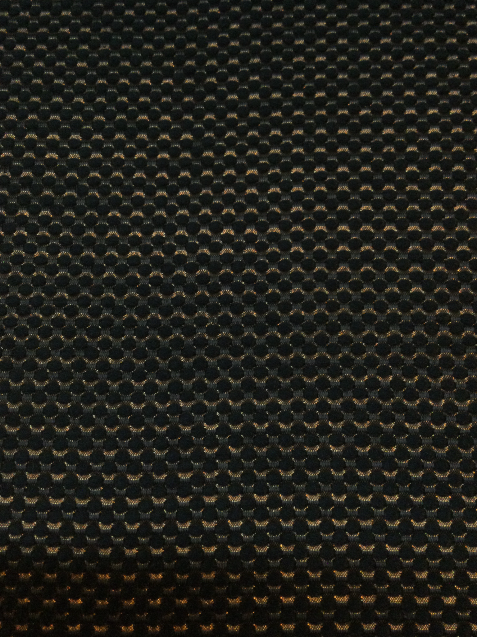 Metallic Brocade in Black w/ Copper