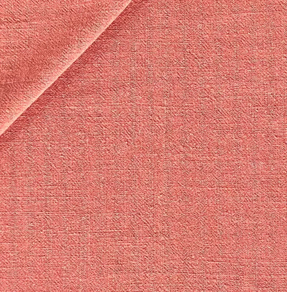 Sustainable Viscose Linen Blend Noil in Clay