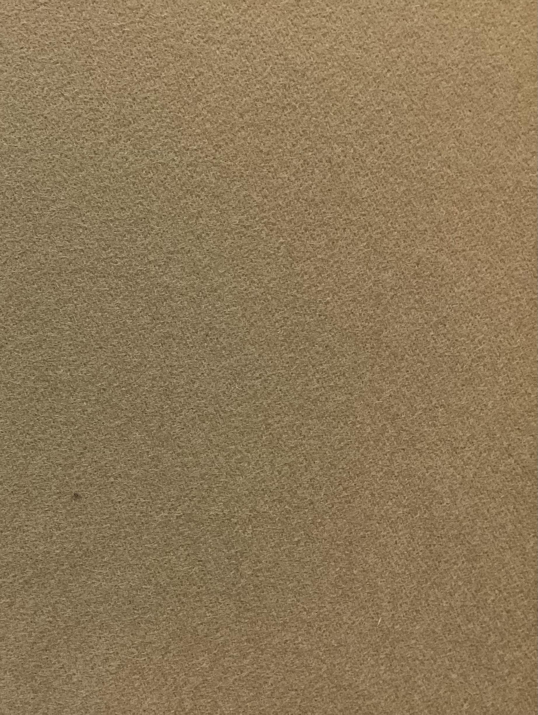 Cashmere & Wool Coating In Sahara