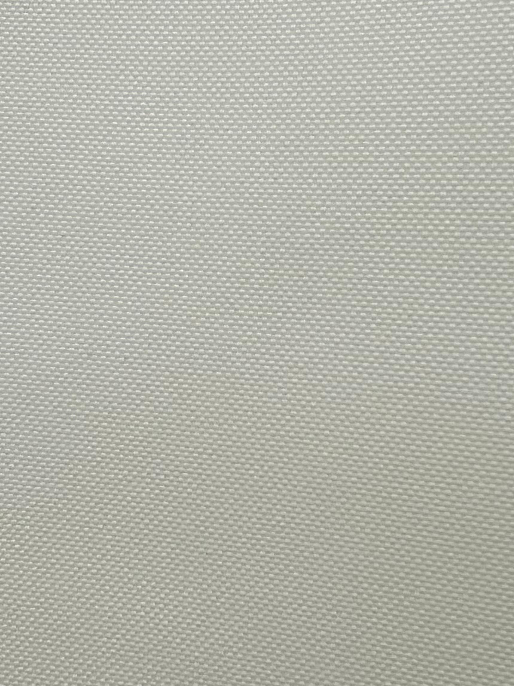 Made in Italy Pure Silk Canvas Weave Gazar in White