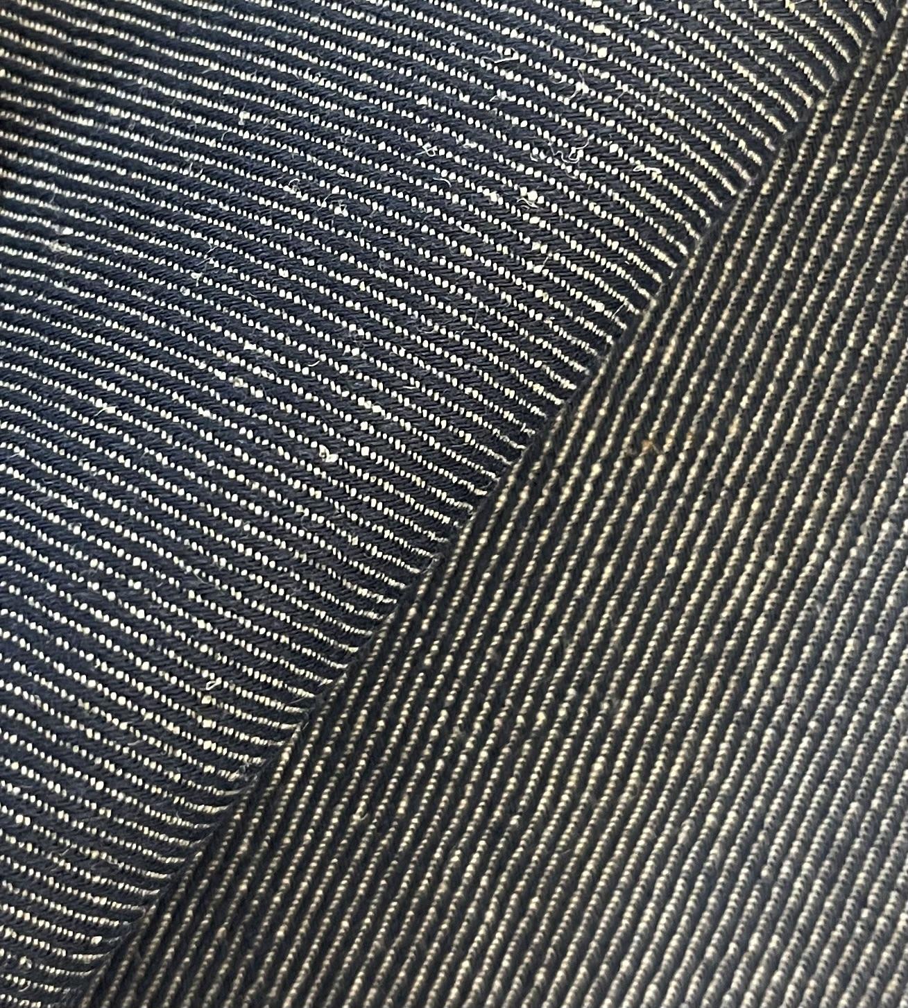 Made in Italy 100% Cotton Denim in Dark Blue