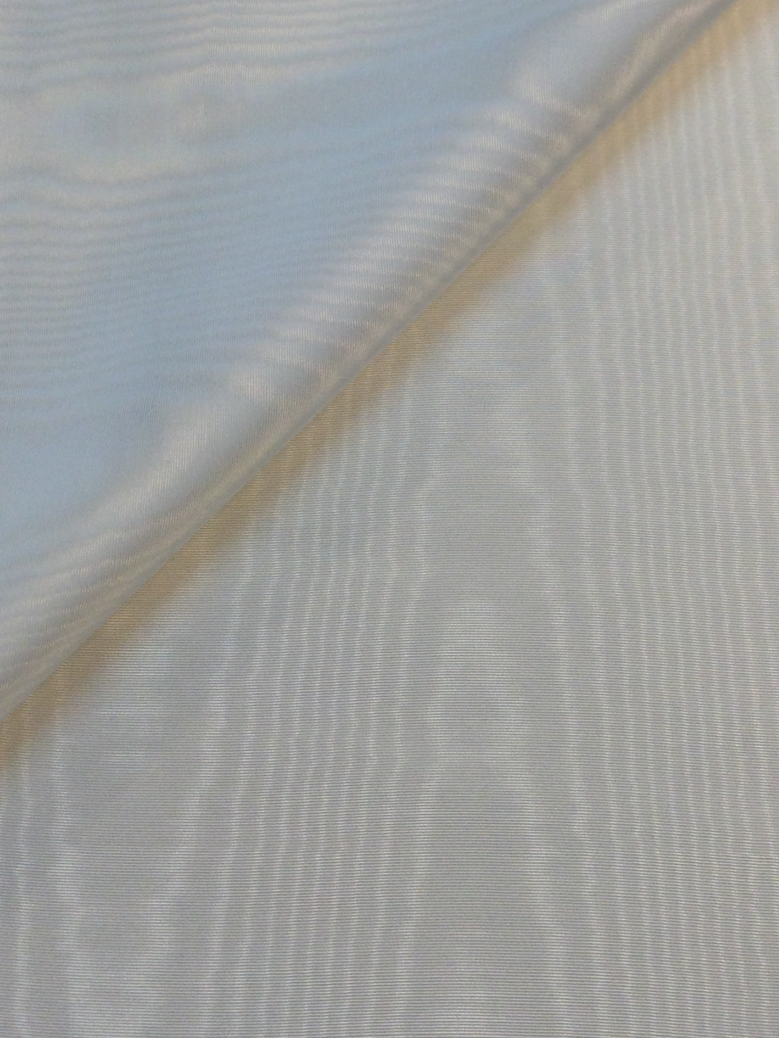 Made in Italy Moire Faille Rayon in Ivory