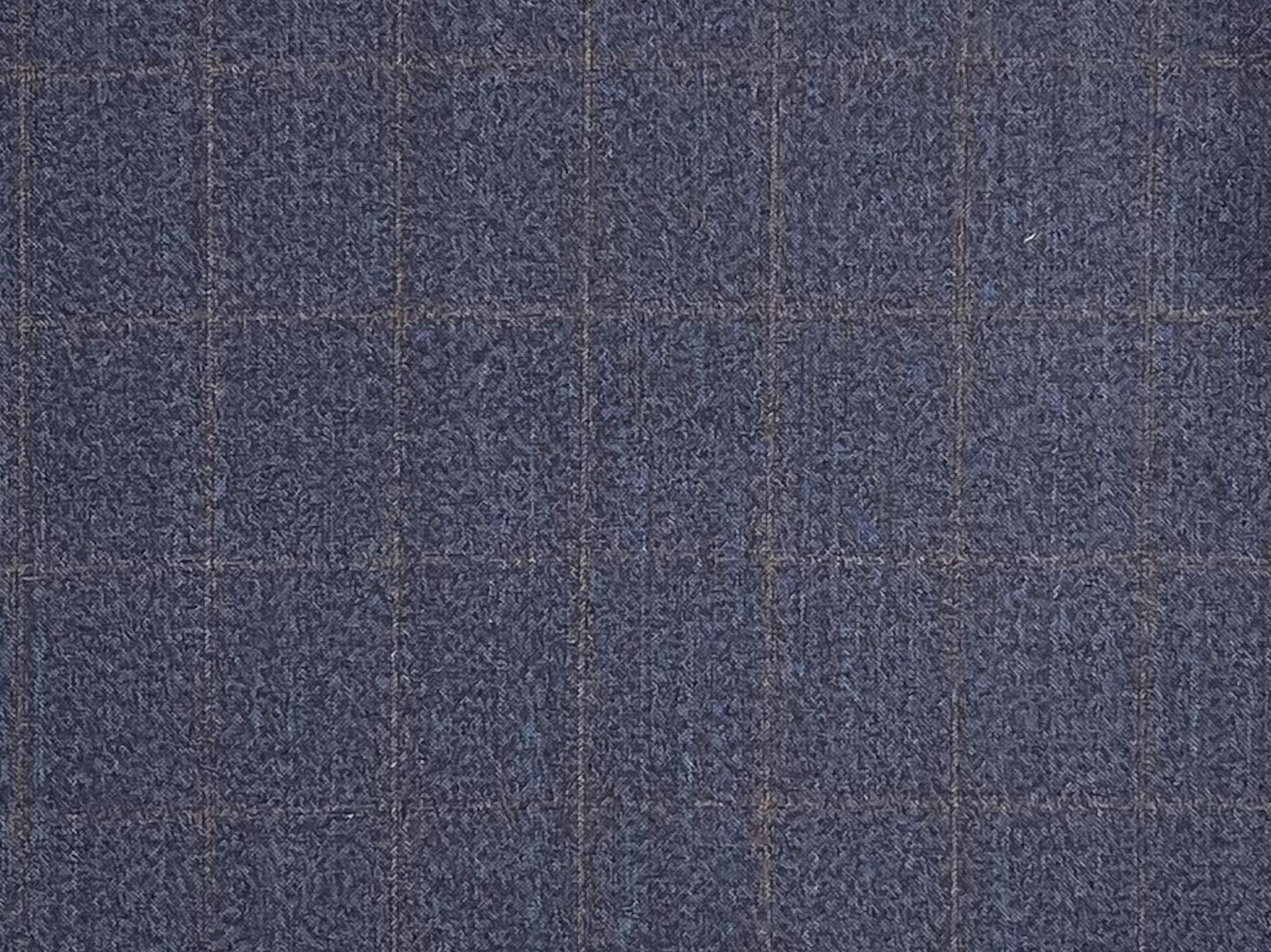 Made in Italy Vitale Barberis 100% Wool Windowpane