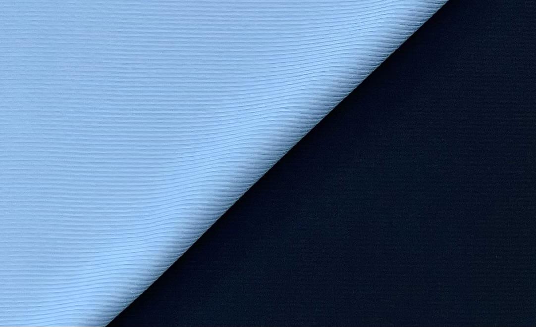 Two Tone Stretch Rib Knit