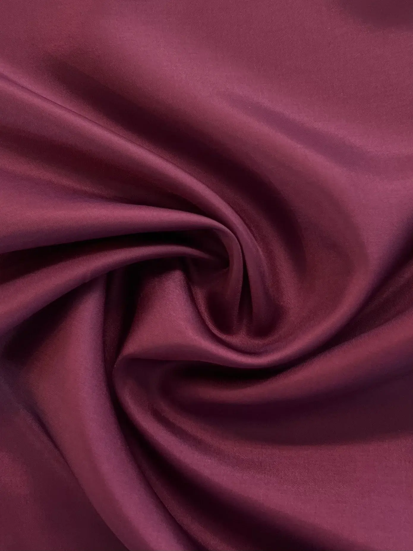 Japanese Habutae Polyester Lining in Burgundy