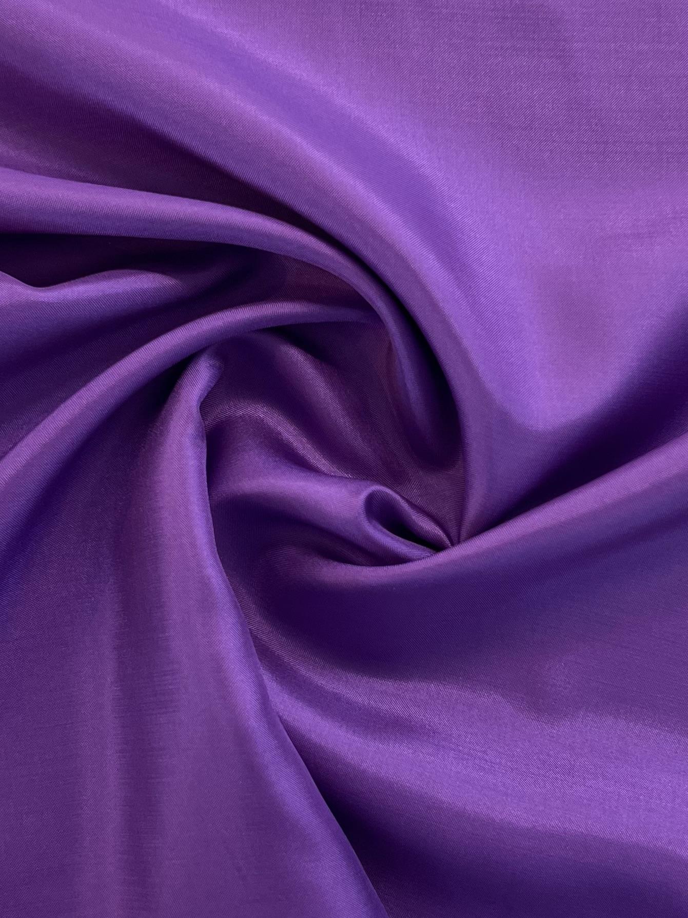 Japanese Habutae Polyester Lining in Violet
