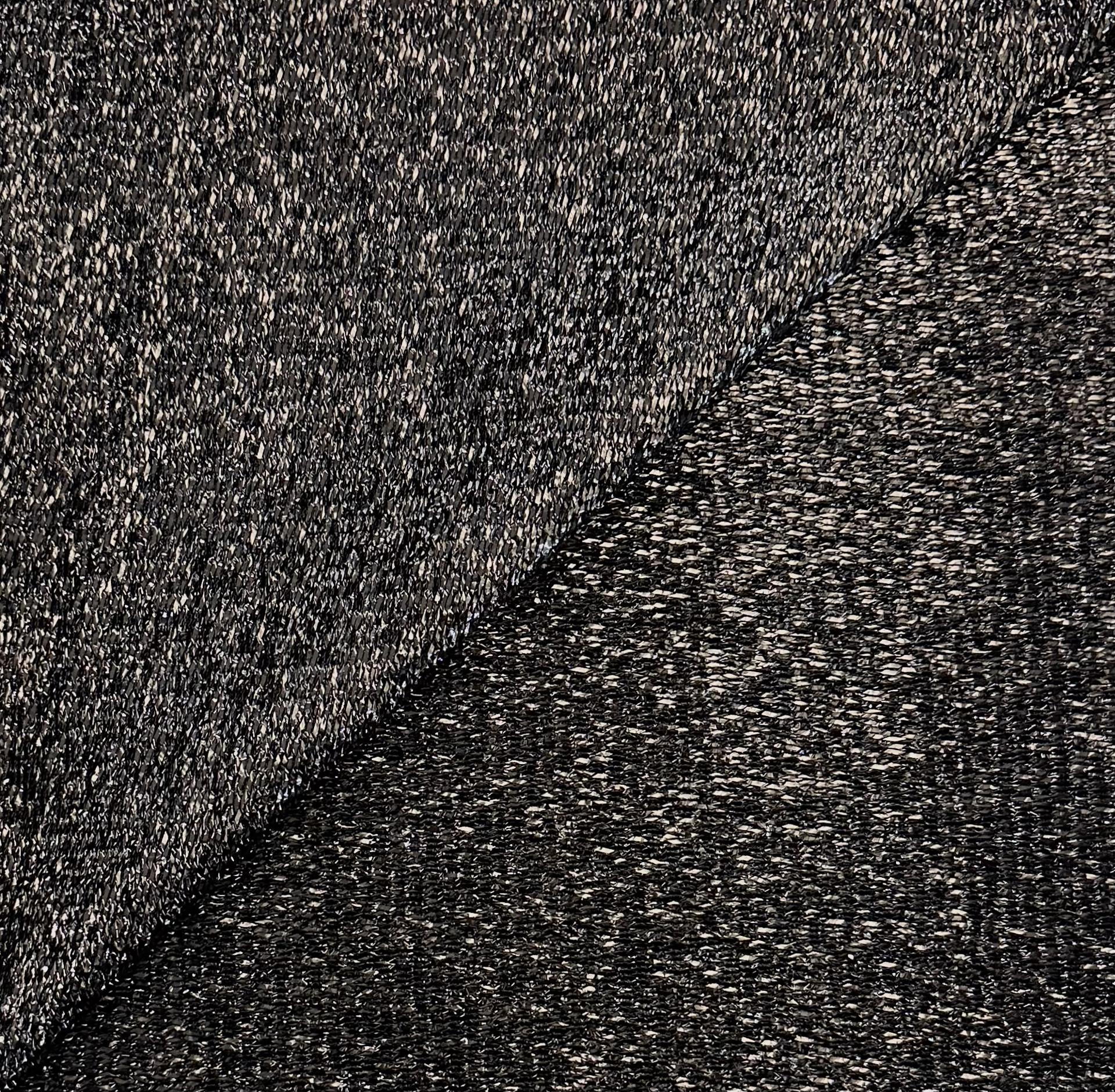 Metallic Curly Tinsel in Black