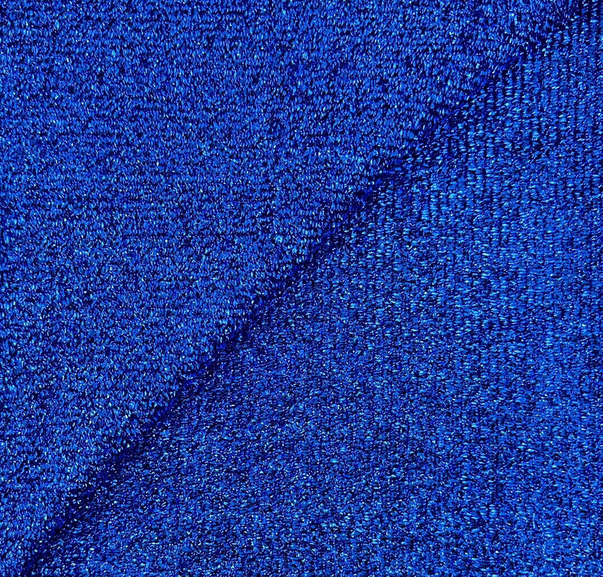 Metallic Curly Tinsel in Royal