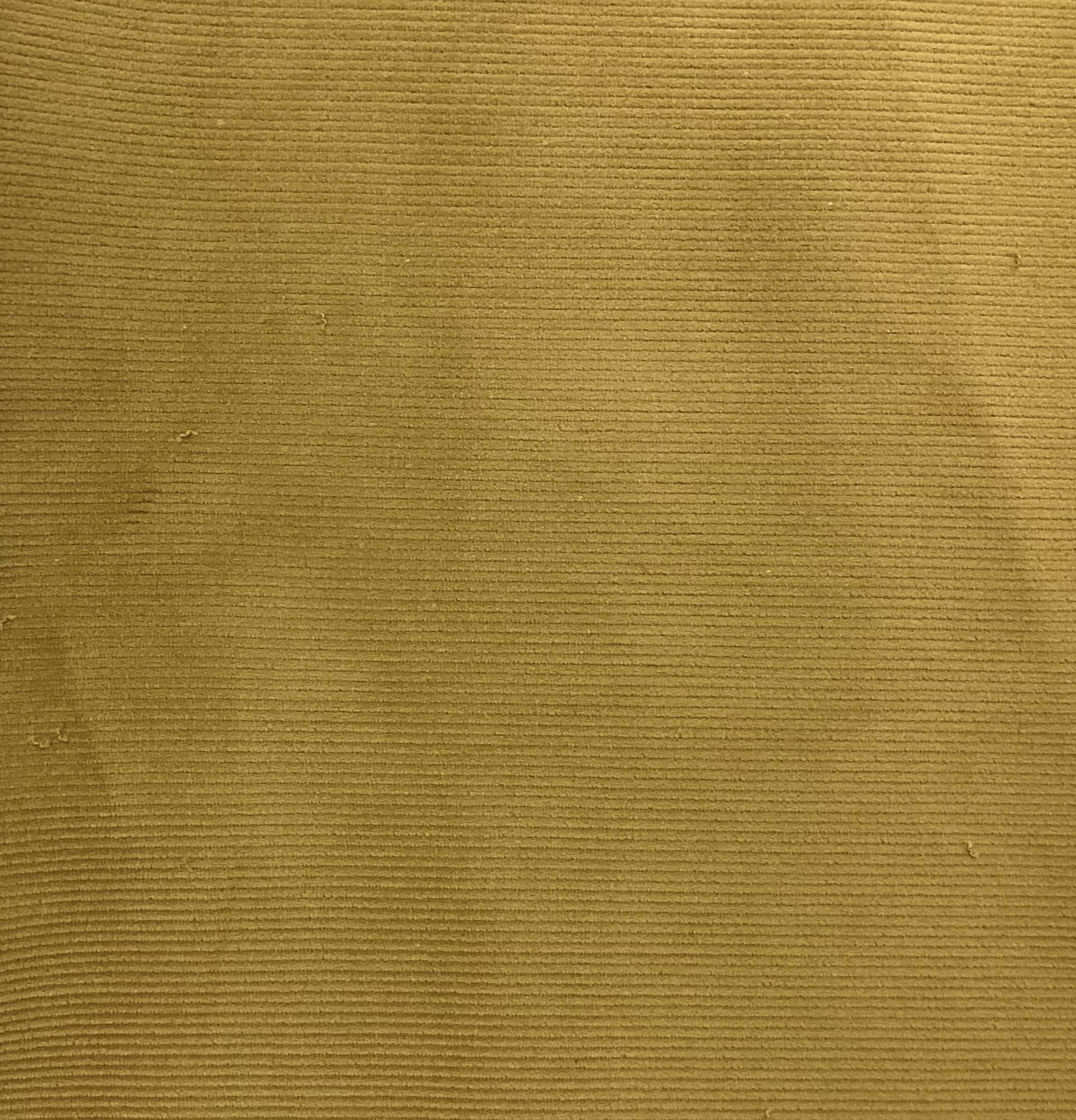 100% Cotton Corduroy In Mustard 