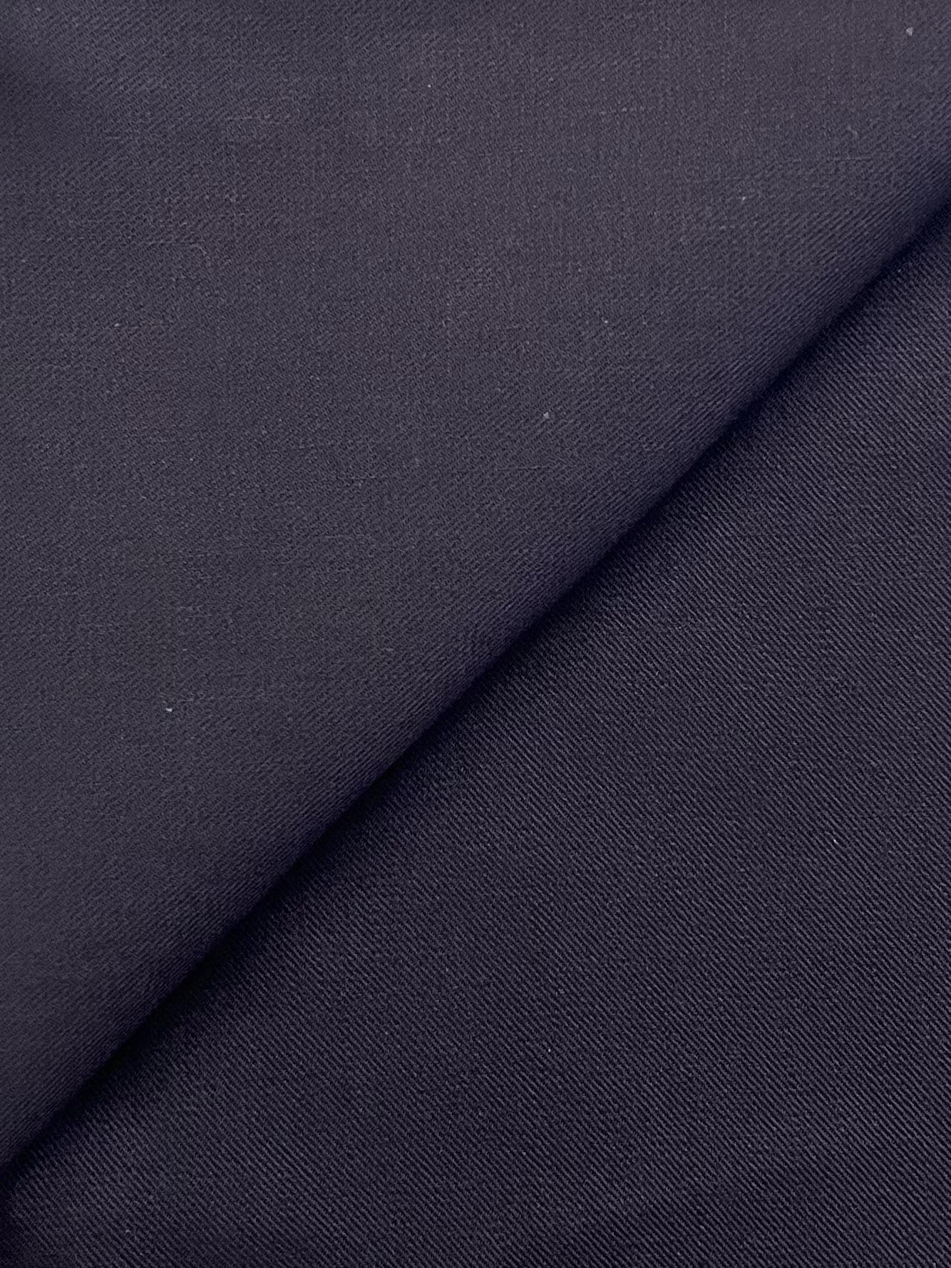 Pure Cotton Denim in Dark Ink