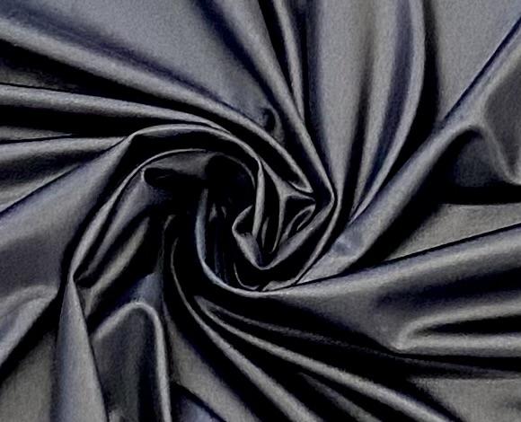 Lacquered Spandex Jersey in Black