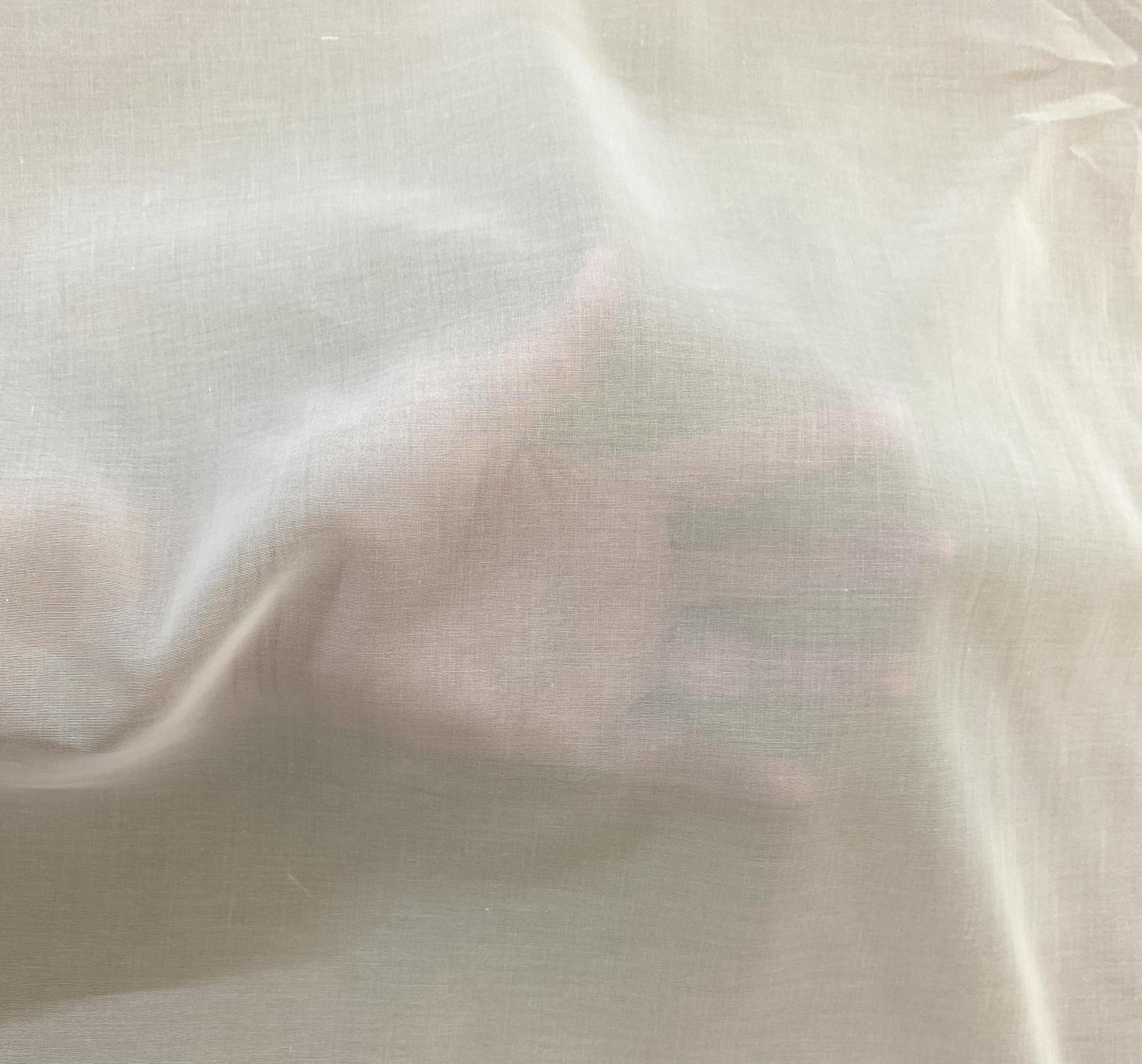 Japanese Cotton Voile in Winter White