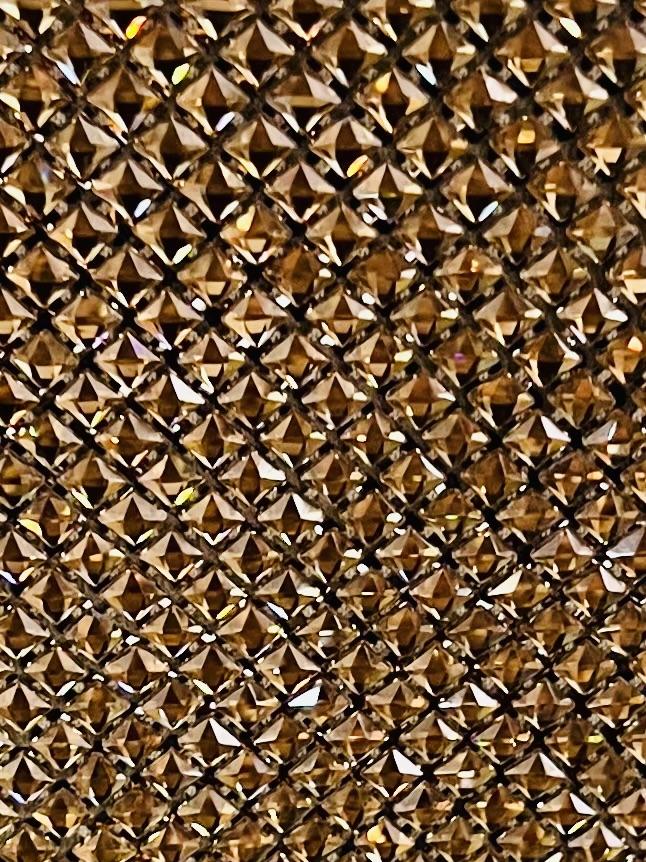 Princess Crystal Mesh in Rose Gold