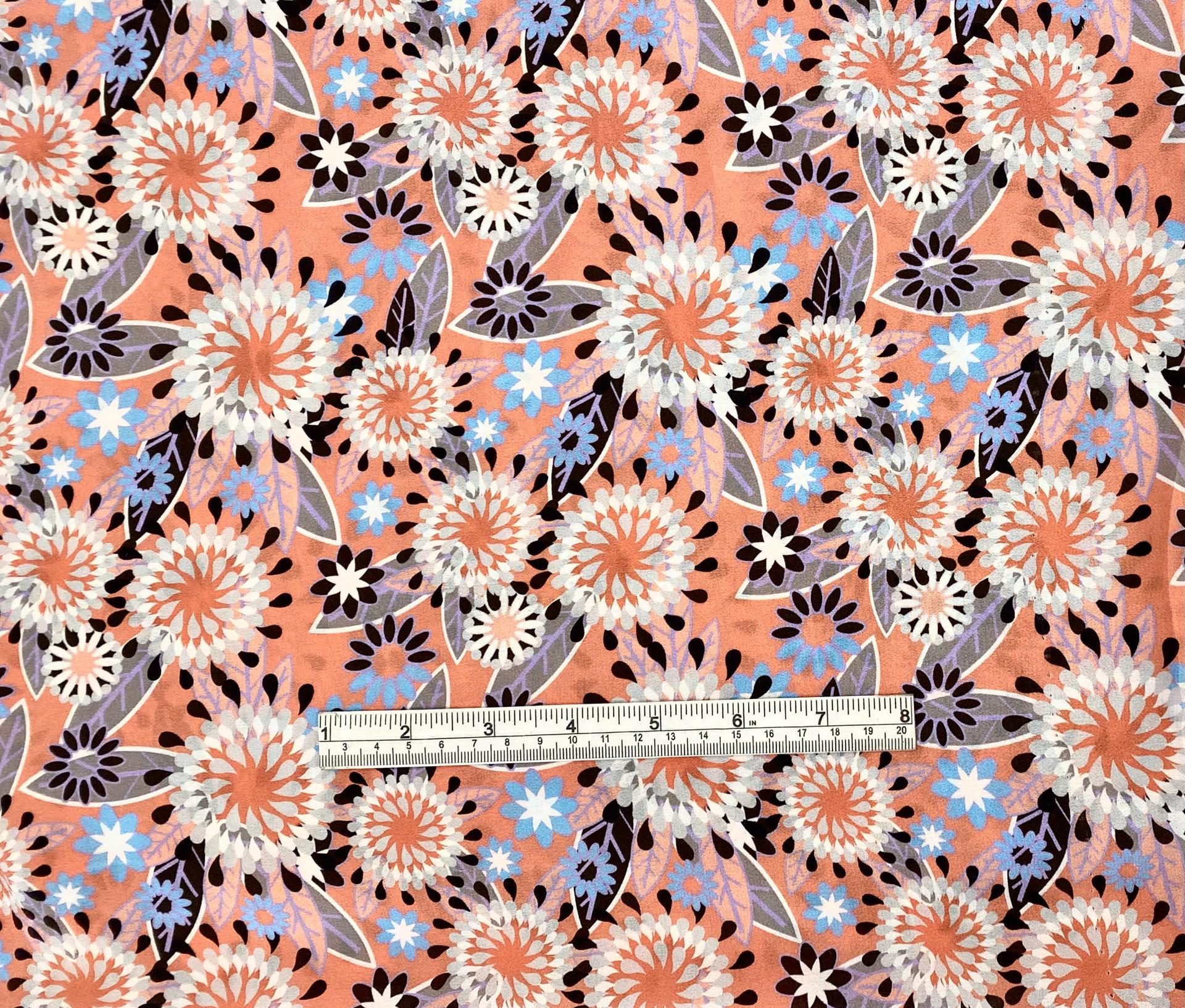 Made in Italy 100% Silk Crepe De Chine Fabric in Warehouse