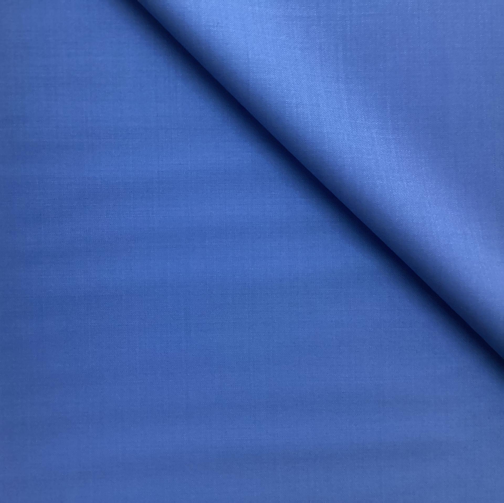 Made in Italy 70% Wool 30% Polyester Super 120's In Caribbean Sea