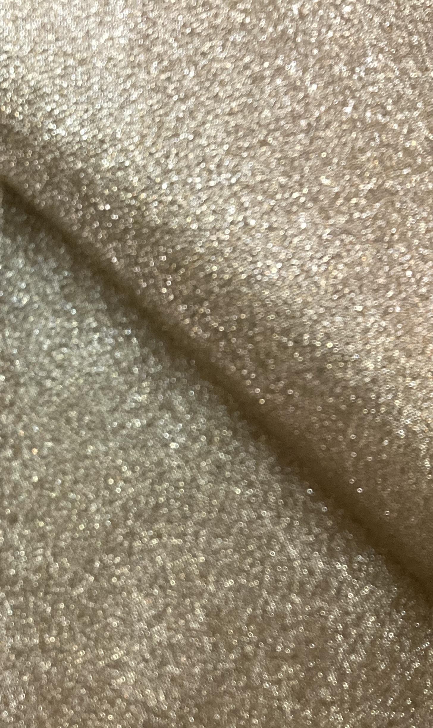 Silk Blend Lamé Crepé Gold & Silver Iridescent 