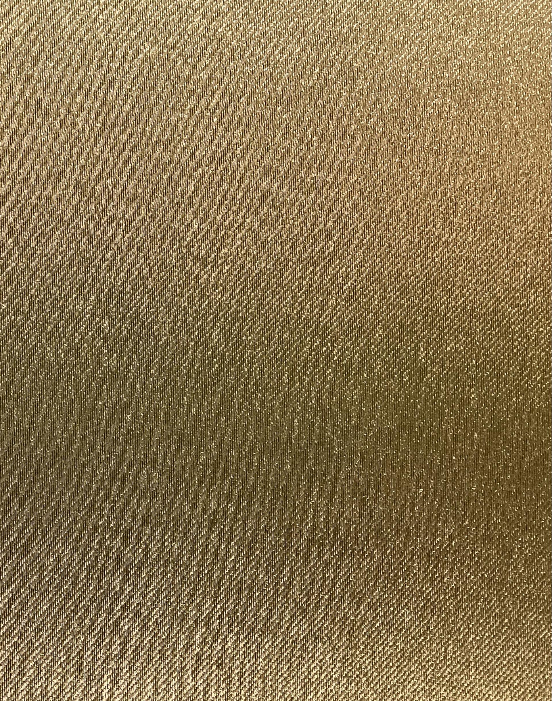 Made in Italy Silk Blend Lame in Gold 