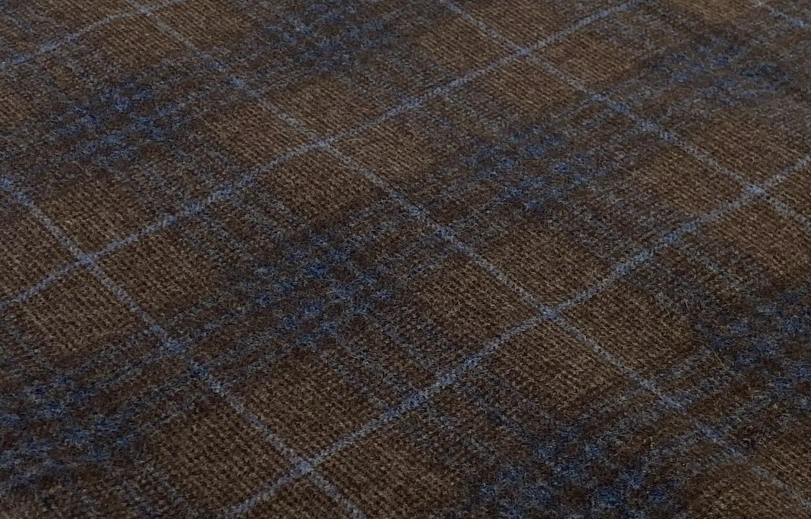 Wool Glen Plaid Fabric in Warehouse