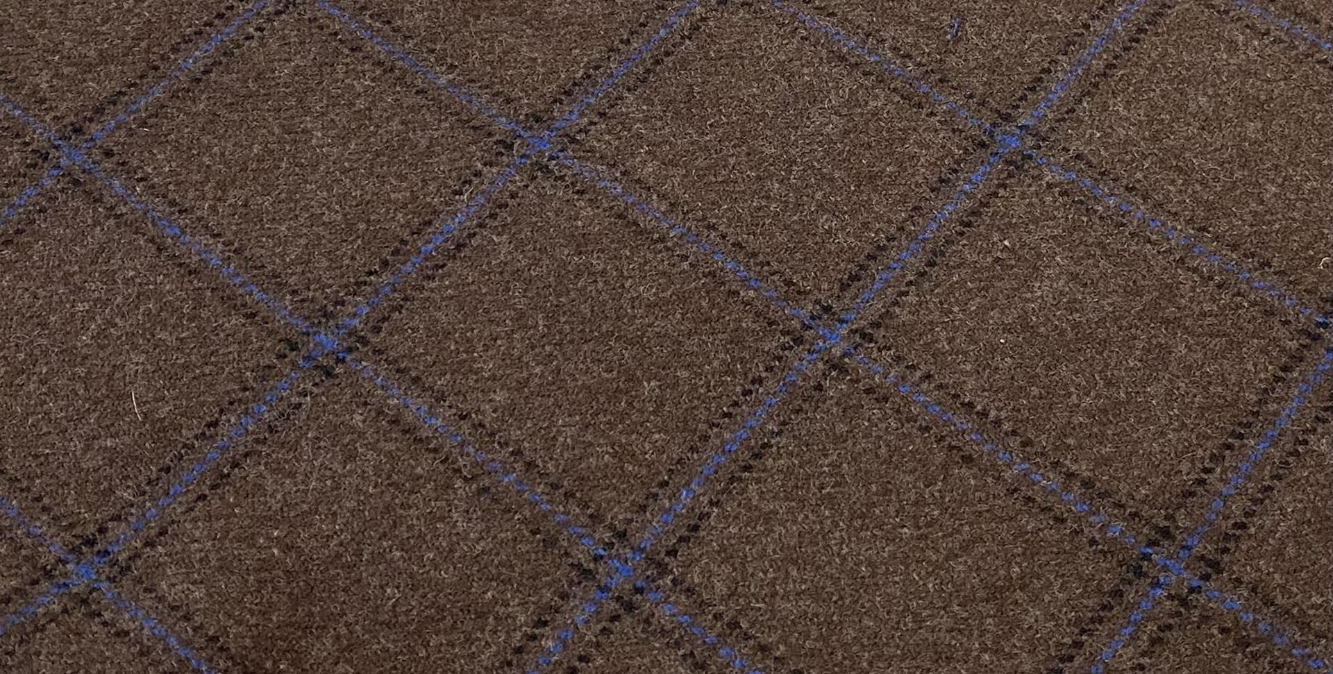 Made in England Wool/Angora Plaid