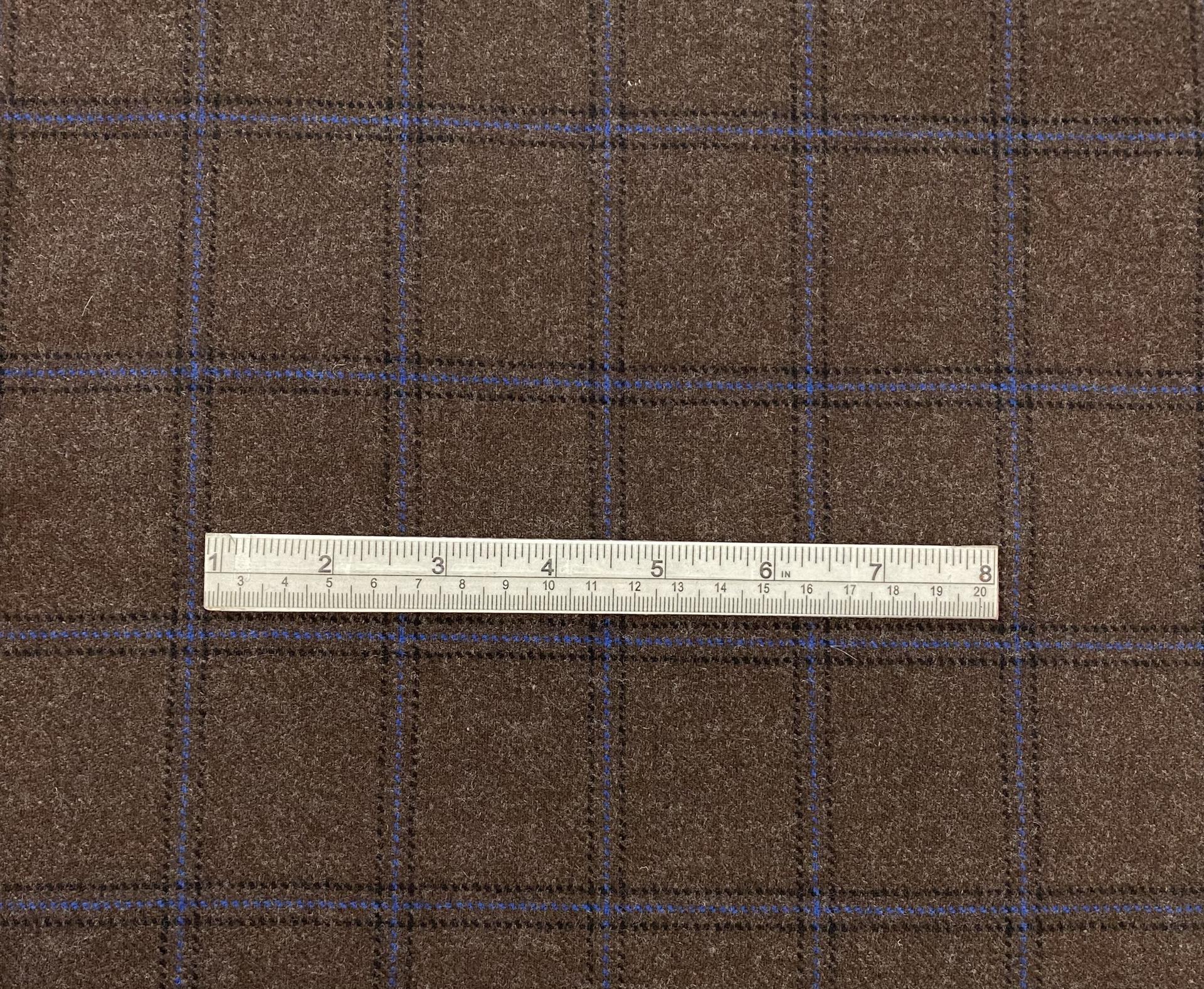 Wool Glen Plaid Fabric in Warehouse